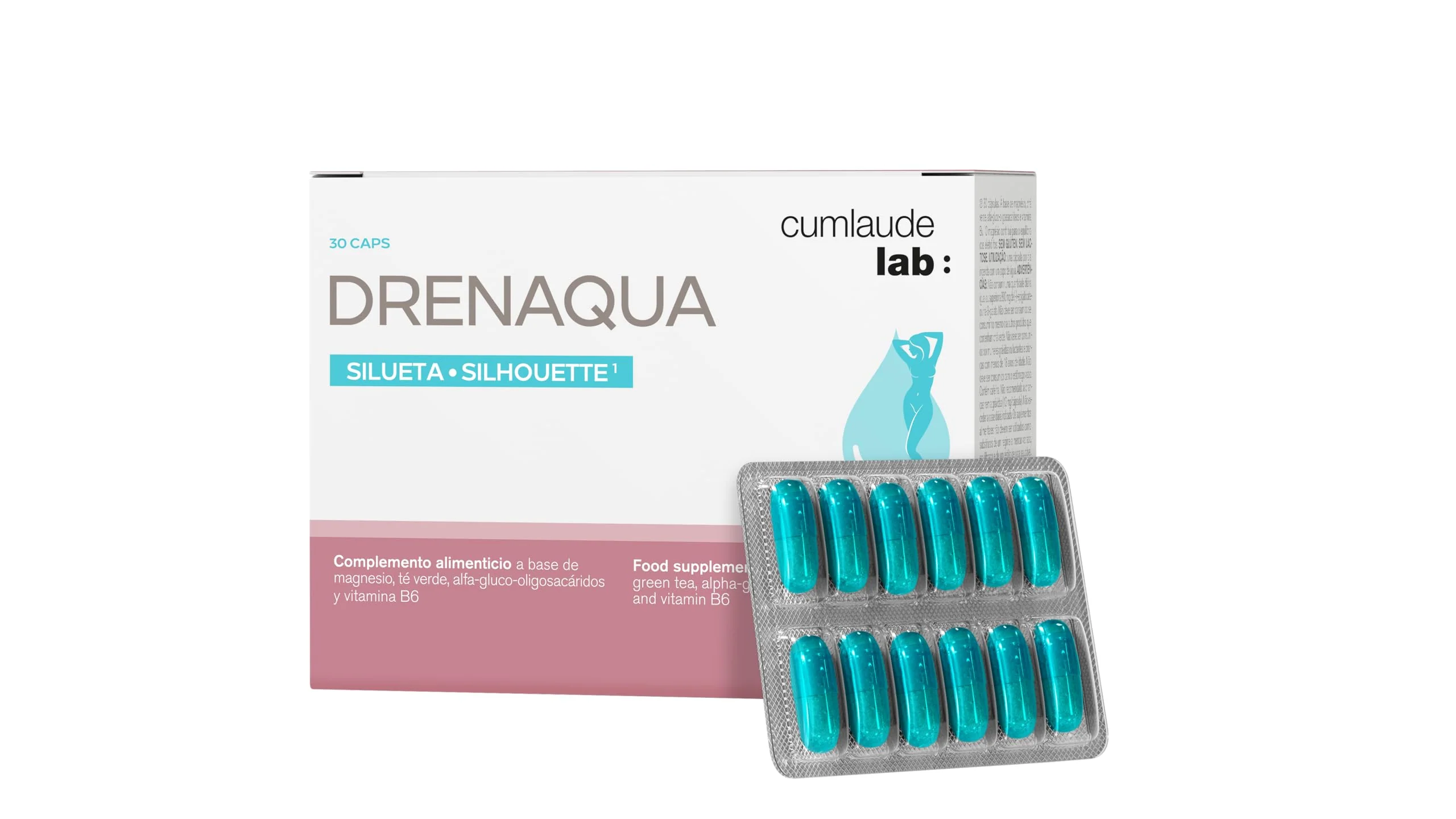 Cumlaude Drenaqua Caspsules With Probiotics And Prebiotics 30 Units by Cumlaude - Image 10