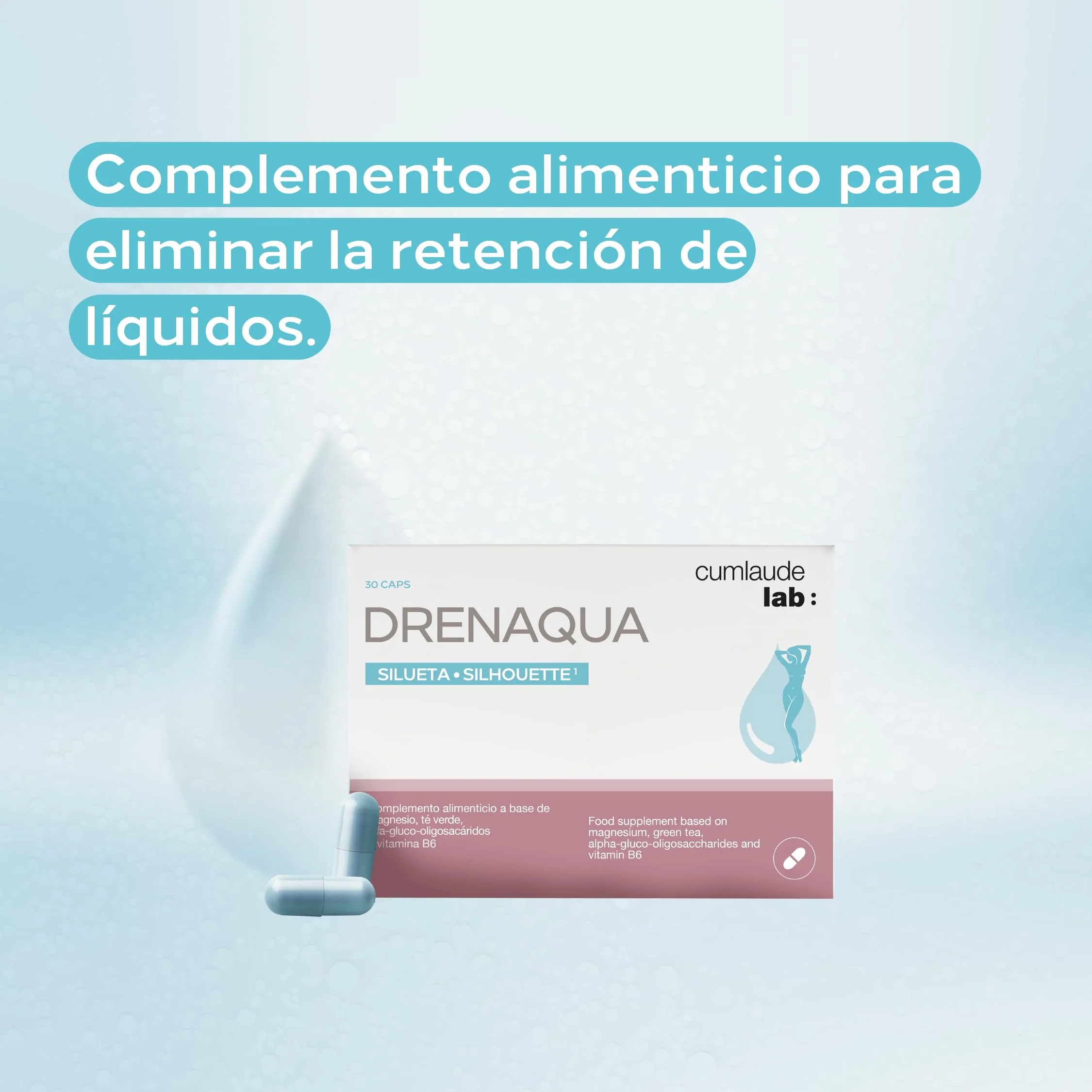 Cumlaude Drenaqua Caspsules With Probiotics And Prebiotics 30 Units by Cumlaude - Image 11