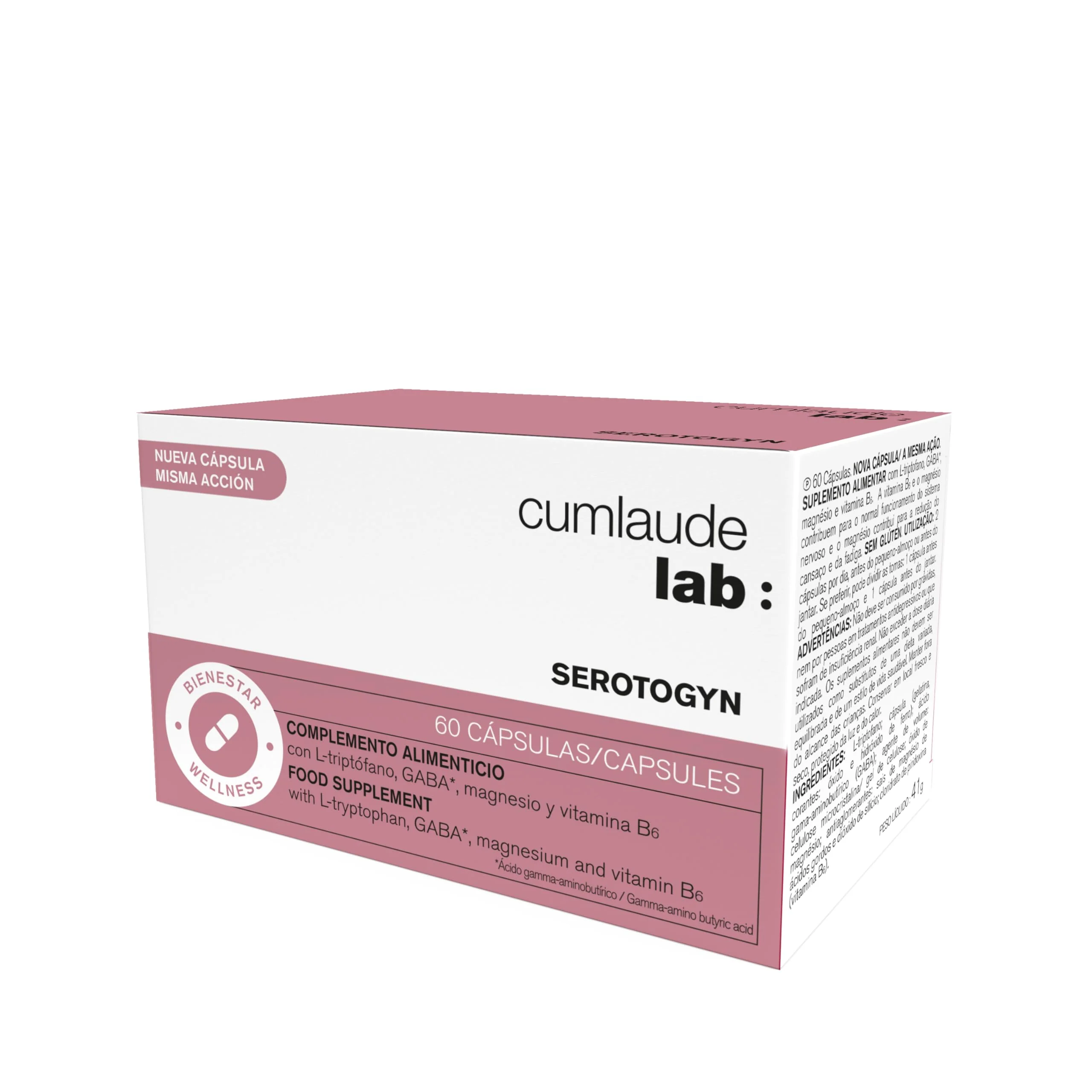 Cumlaude Lab: Serotogyn 60 Capsules | Gluten-Free Women's Health Supplement - Image 5