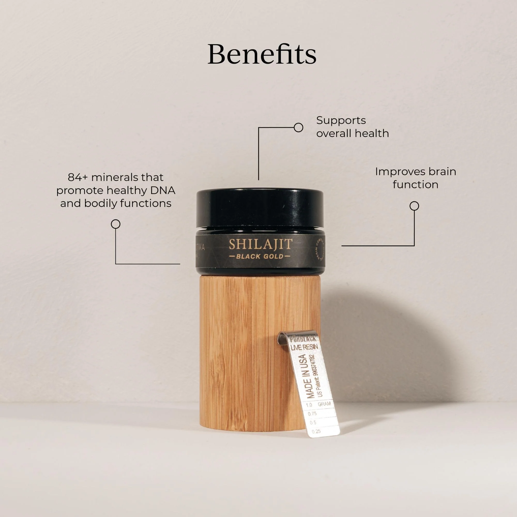 CYMBIOTIKA Pure Himalayan Shilajit Resin 500mg – 84+ Minerals, Fulvic Acid & Elemental Gold - Image 10