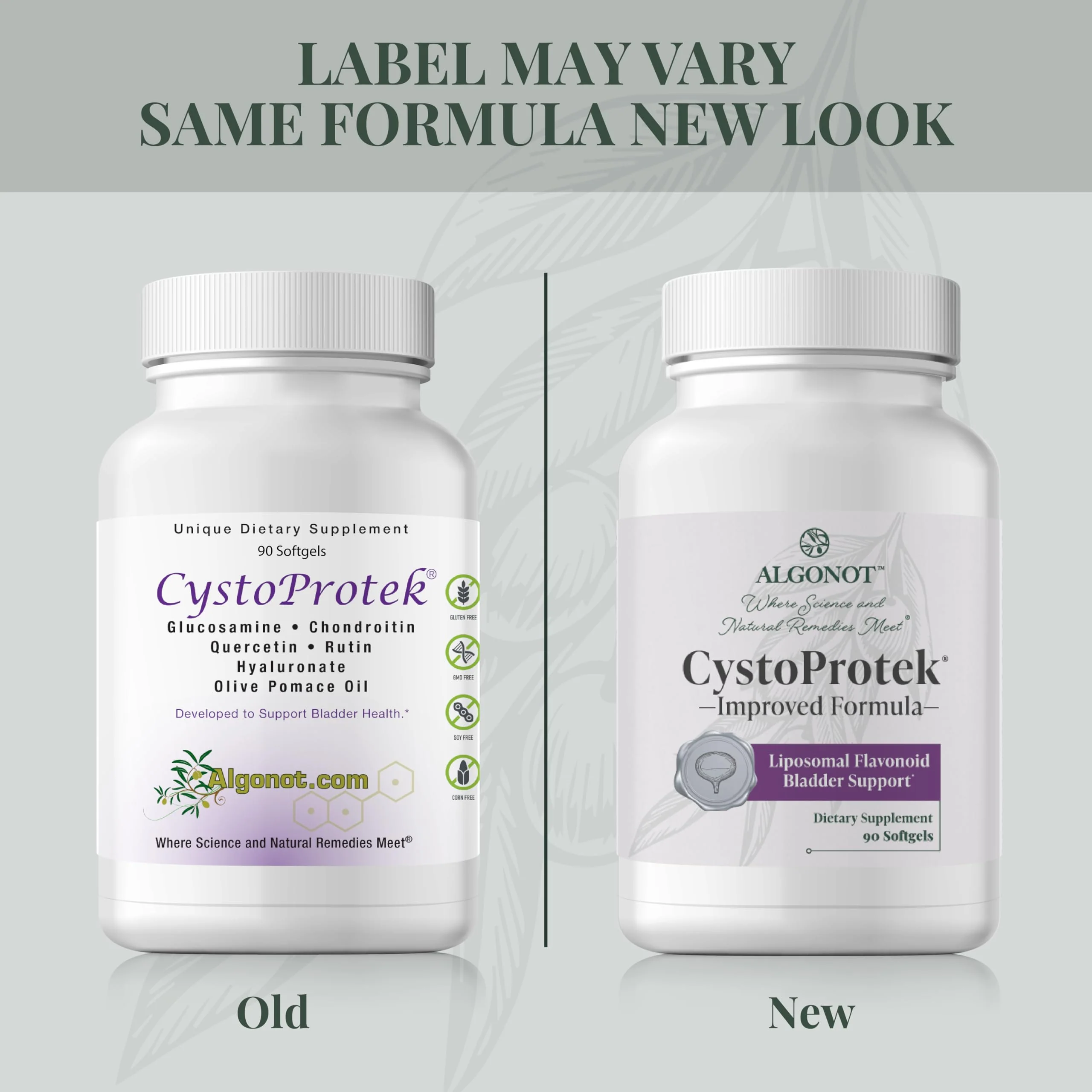 CystoProtek 1 Pack by Algonot – Patented Formula for Bladder Health - Image 14