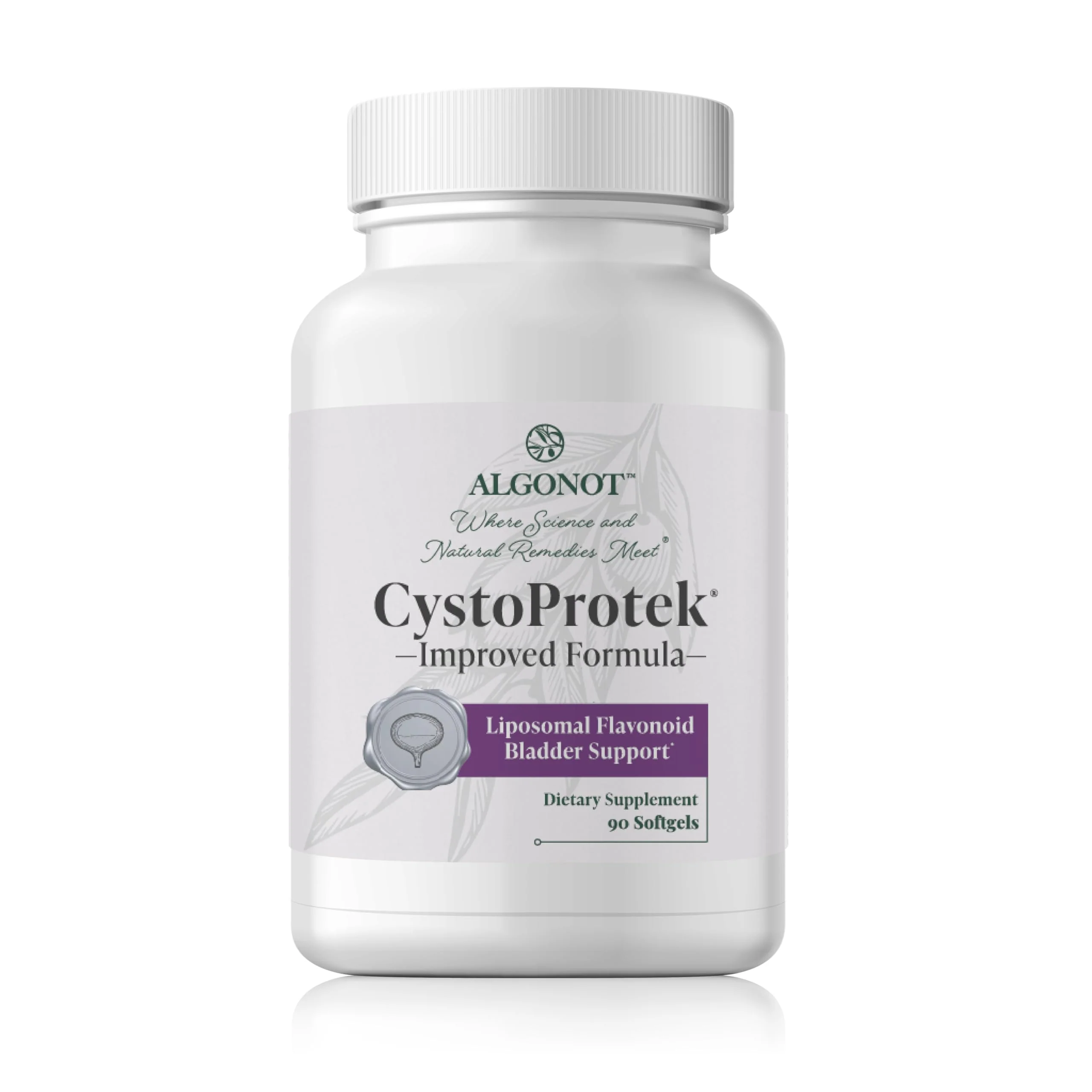 CystoProtek 1 Pack by Algonot – Patented Formula for Bladder Health - Image 8
