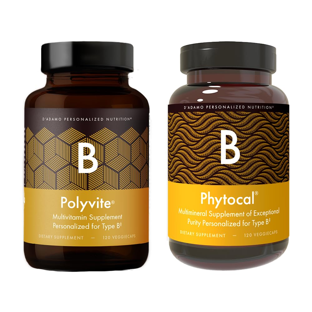 D'Adamo Personalized Nutrition - Optimal Health Stack for Blood Type B