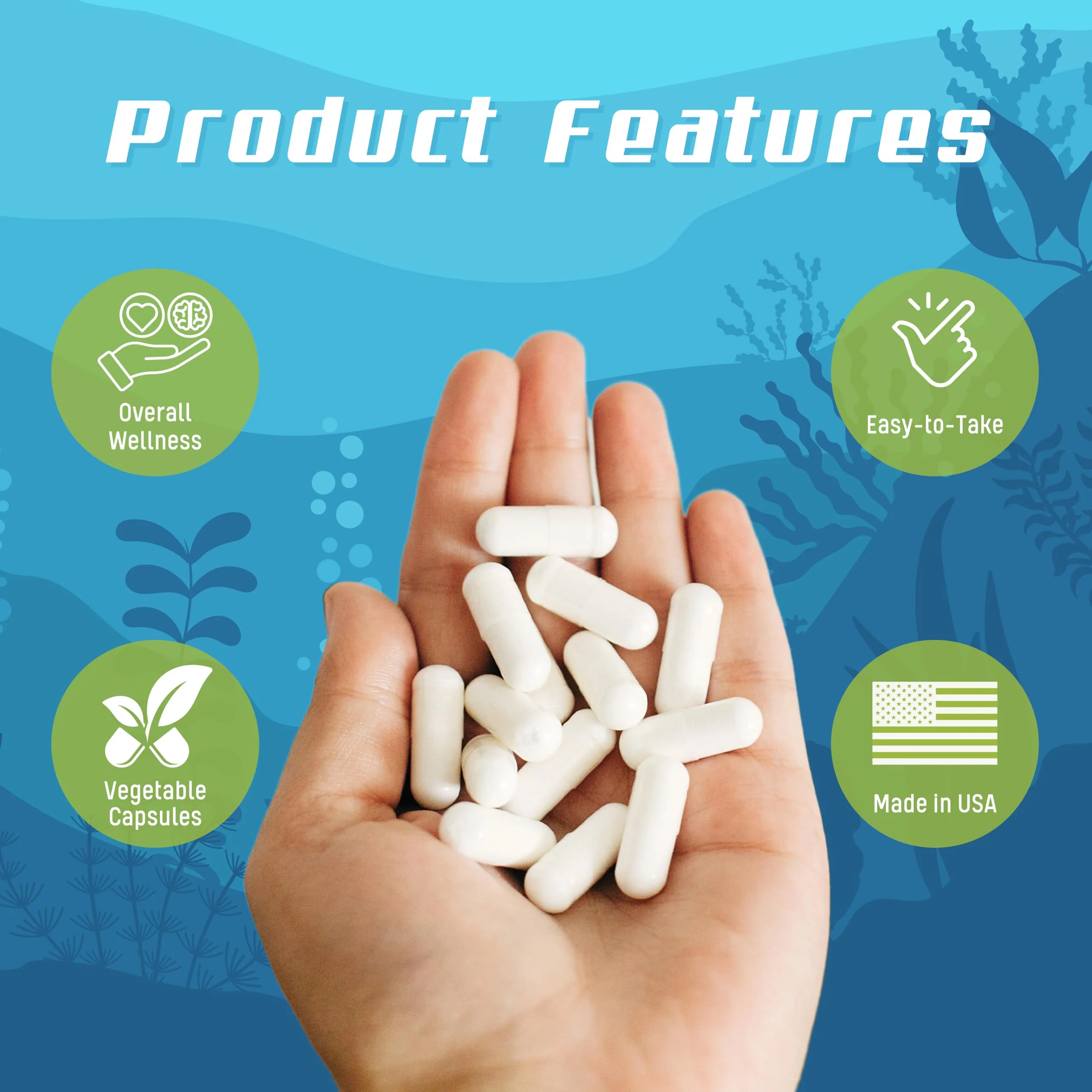 Daily Health Pure Okinawa Coral Calcium – 1475mg, 270 Capsules (3 Month Supply) - Image 4