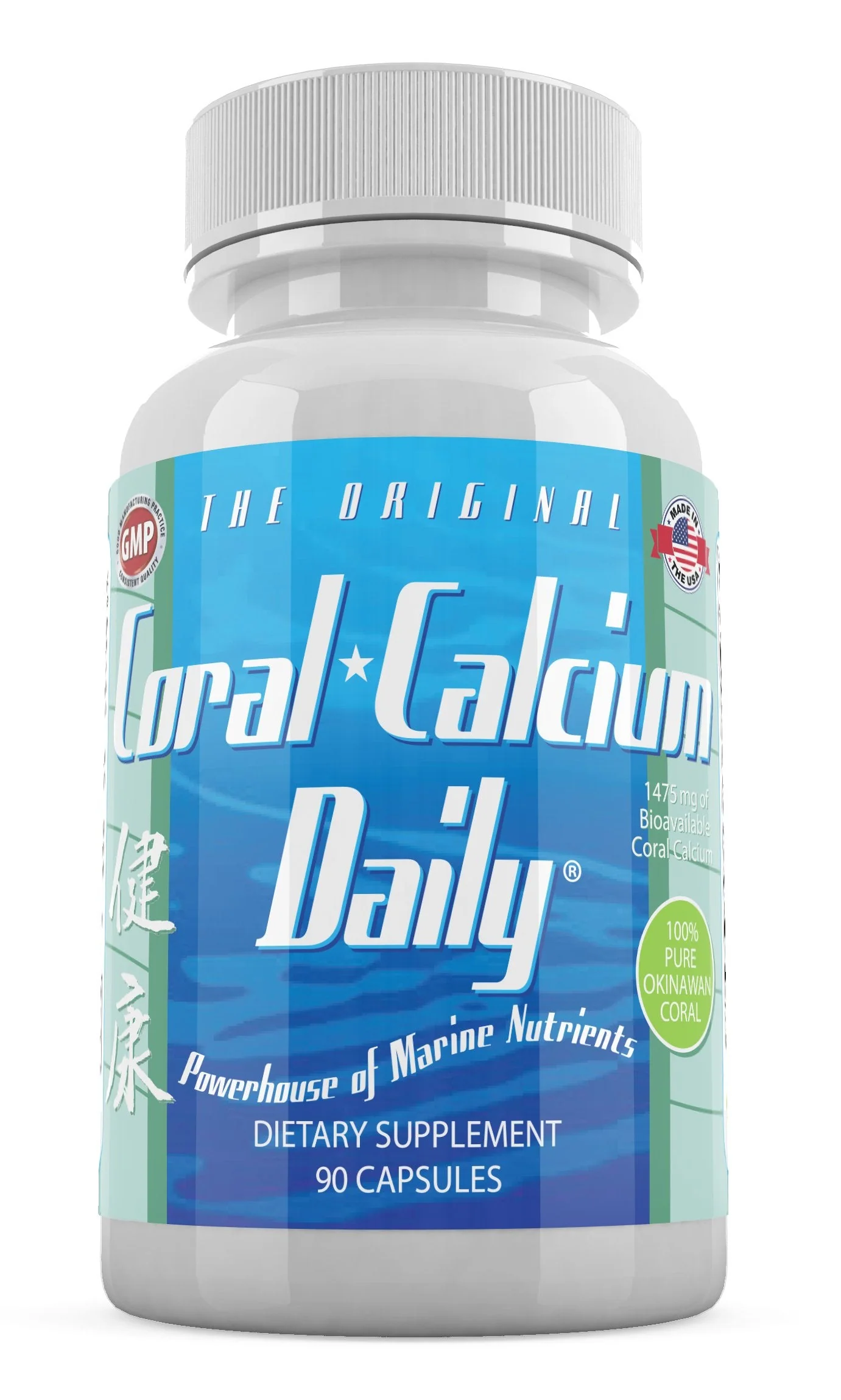 Daily Health - Pure Okinawa Coral Calcium - Marine-Grade with 72 Trace Minerals, 1475mg, 540 Vegetable Capsules (6 Month Supply) - Image 5