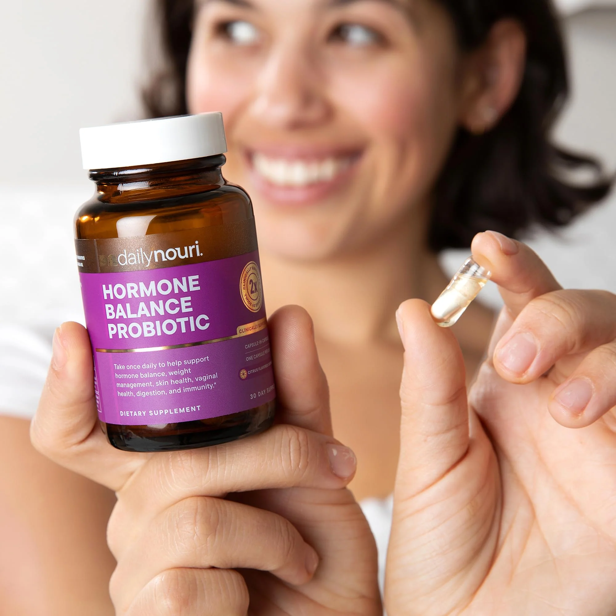 Daily Nouri Hormone Balance Probiotic for Women | 7 Strains, 30-Day - Image 7