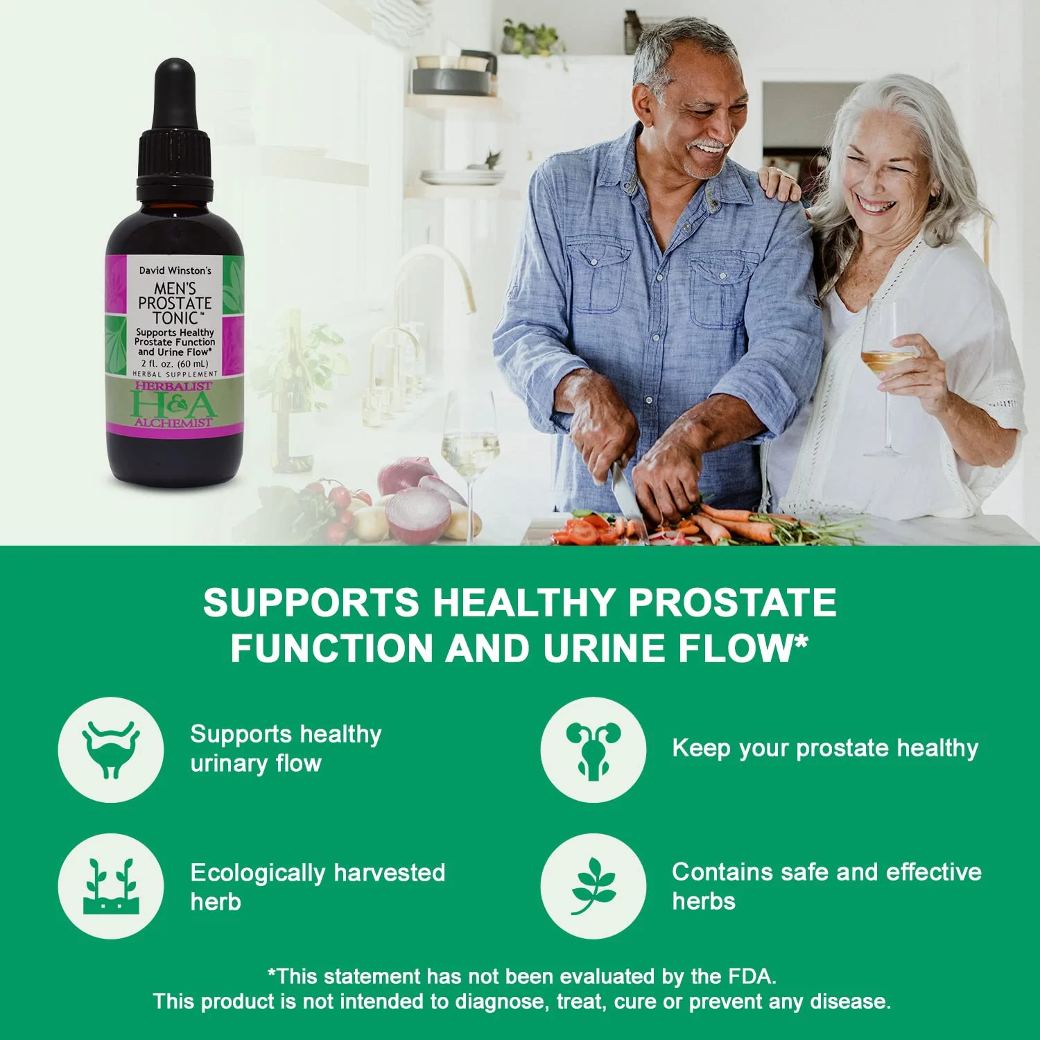 David Winston's Men's Prostate Tonic™ - Supports Healthy Prostate Function & Urine Flow | 2 Fl Oz - Image 4
