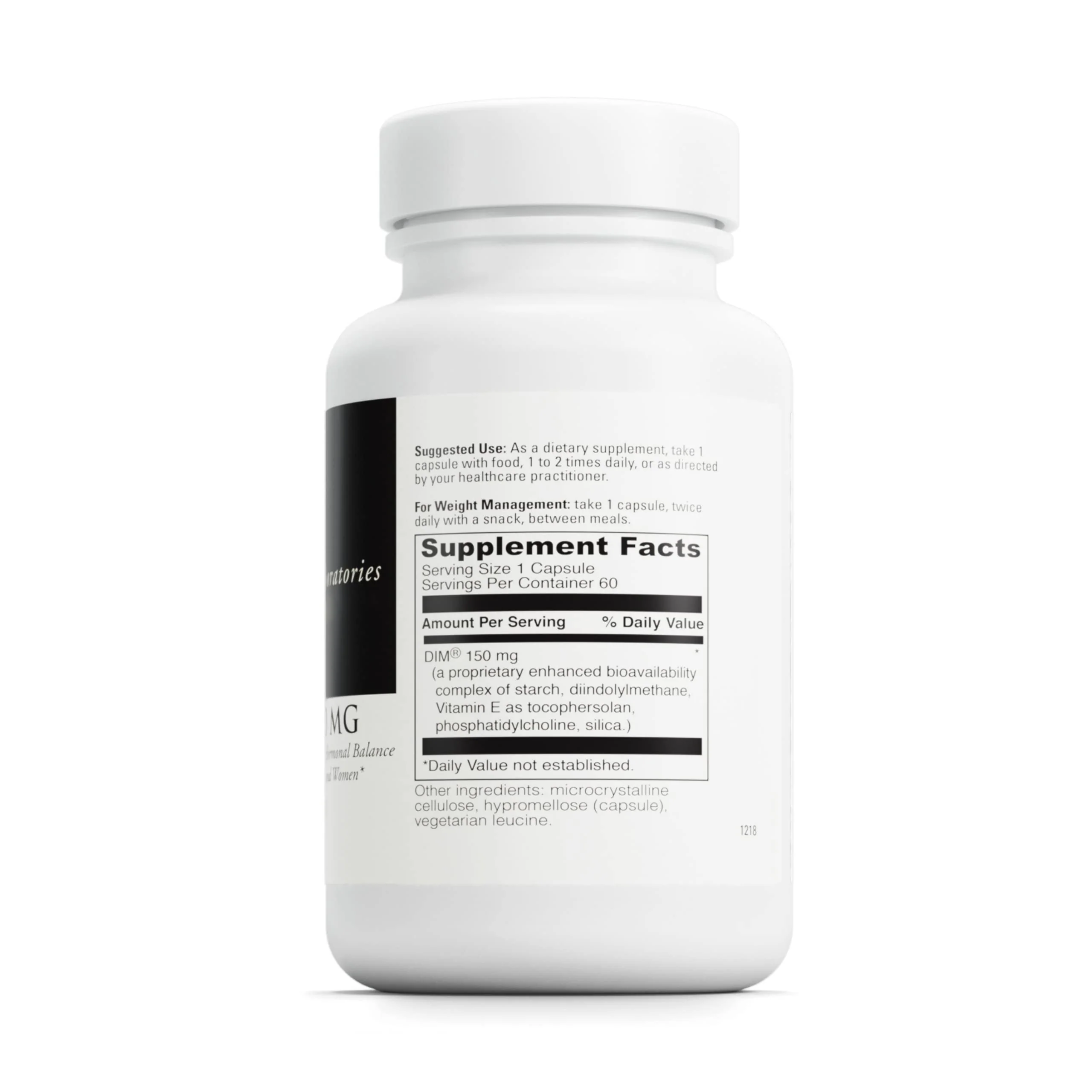 DAVINCI DIMPro 150mg – Hormone Balance & Estrogen Metabolism (Gluten-Free) 60 Caps - Image 2