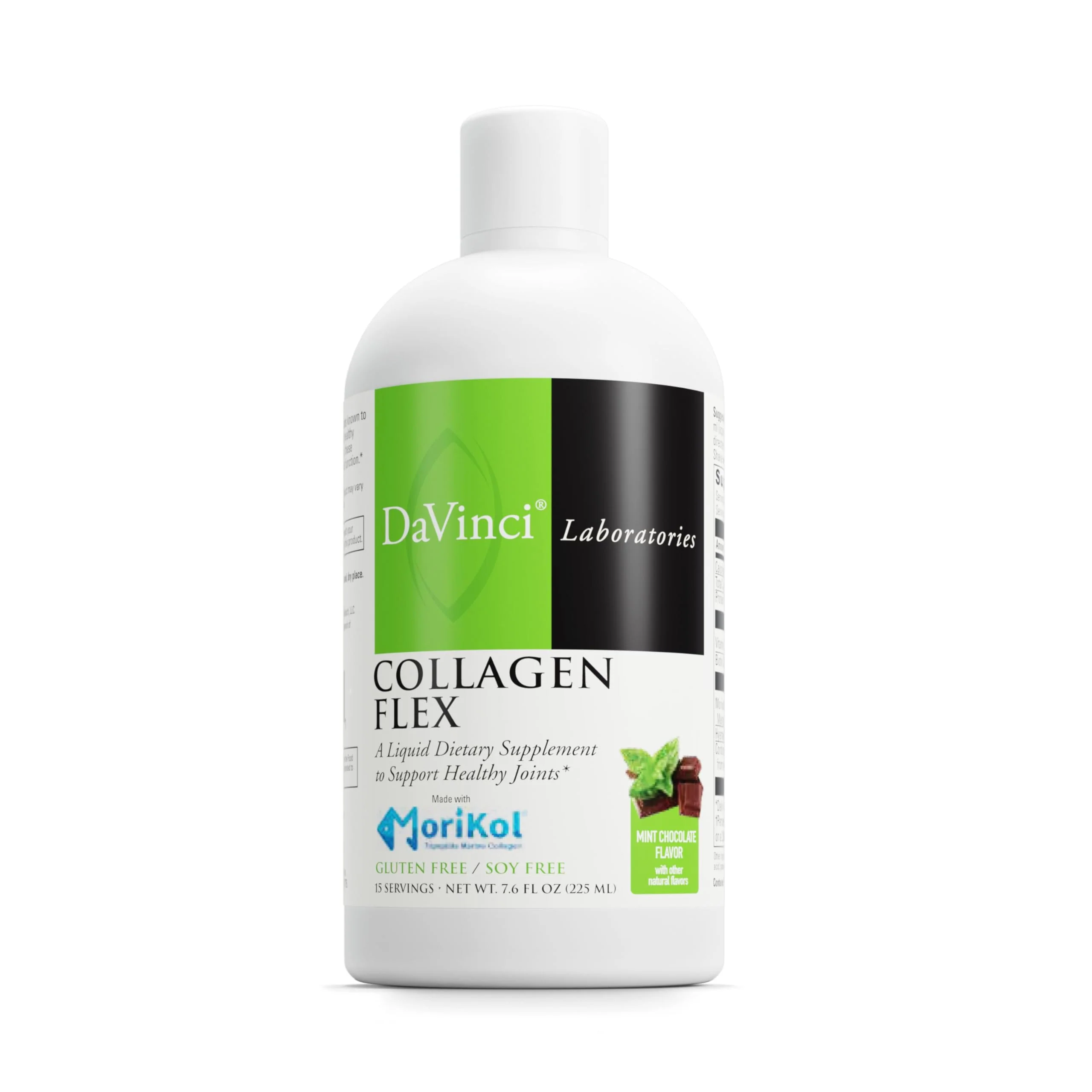 DAVINCI Labs Collagen Flex – Liquid Joint Support, Mint Chocolate (Gluten Free, Soy Free) – 7.6 fl oz - Image 7