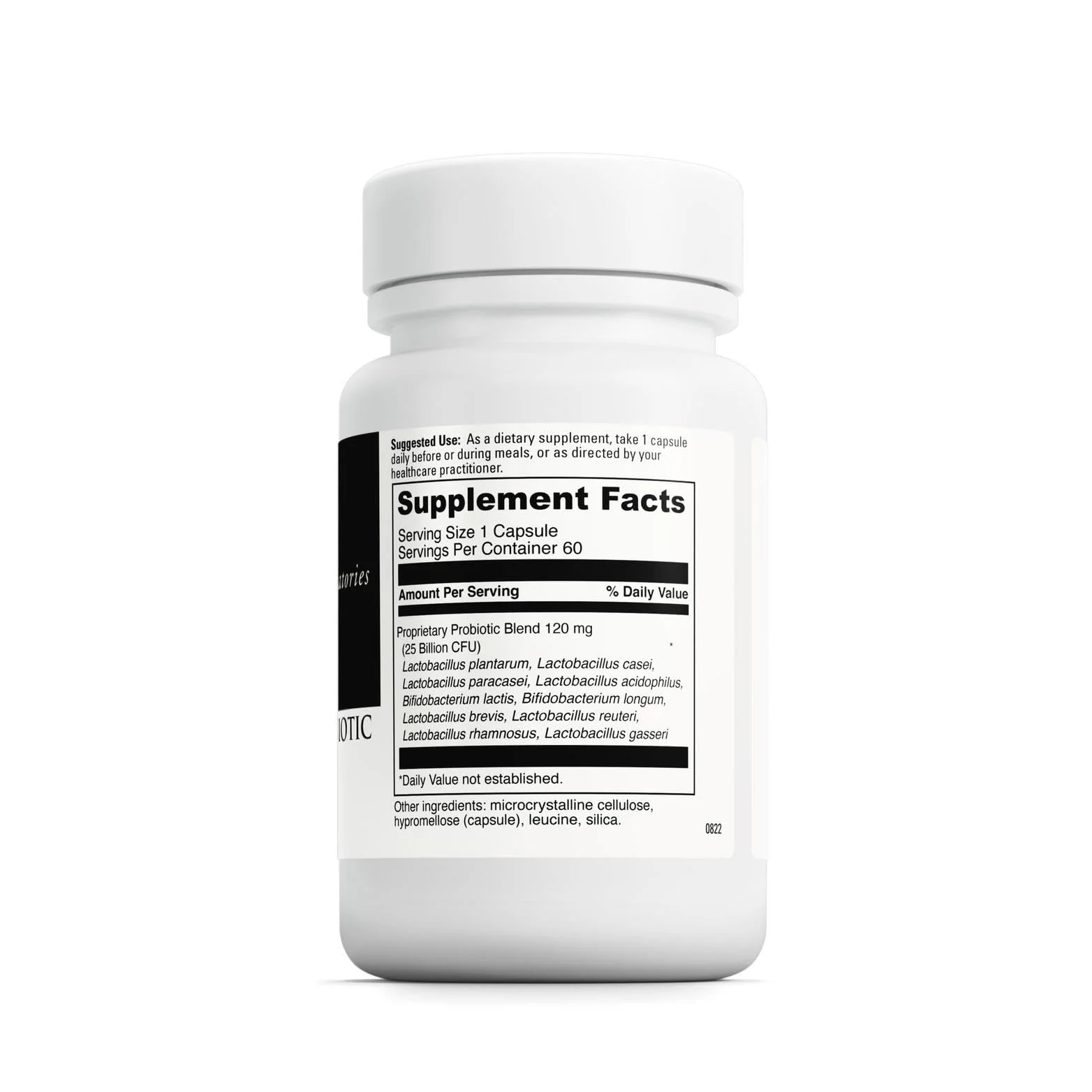 DAVINCI Labs Daily Best Probiotic - Vegetarian & Gluten-Free - 60 Capsules - Image 2