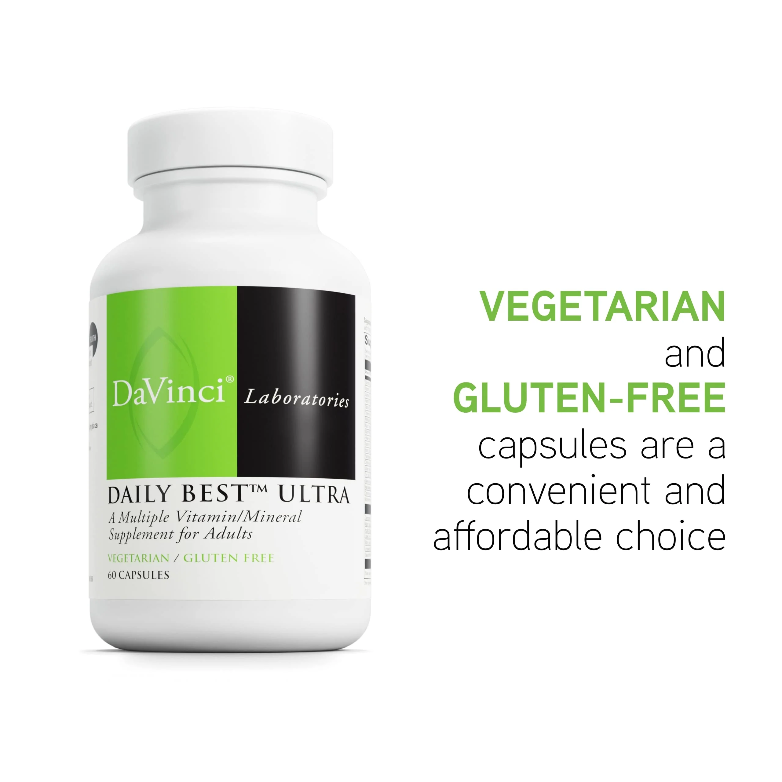 DAVINCI Labs Daily Best Ultra – 60 Veg Caps | Cardio & Bone Health - Image 5