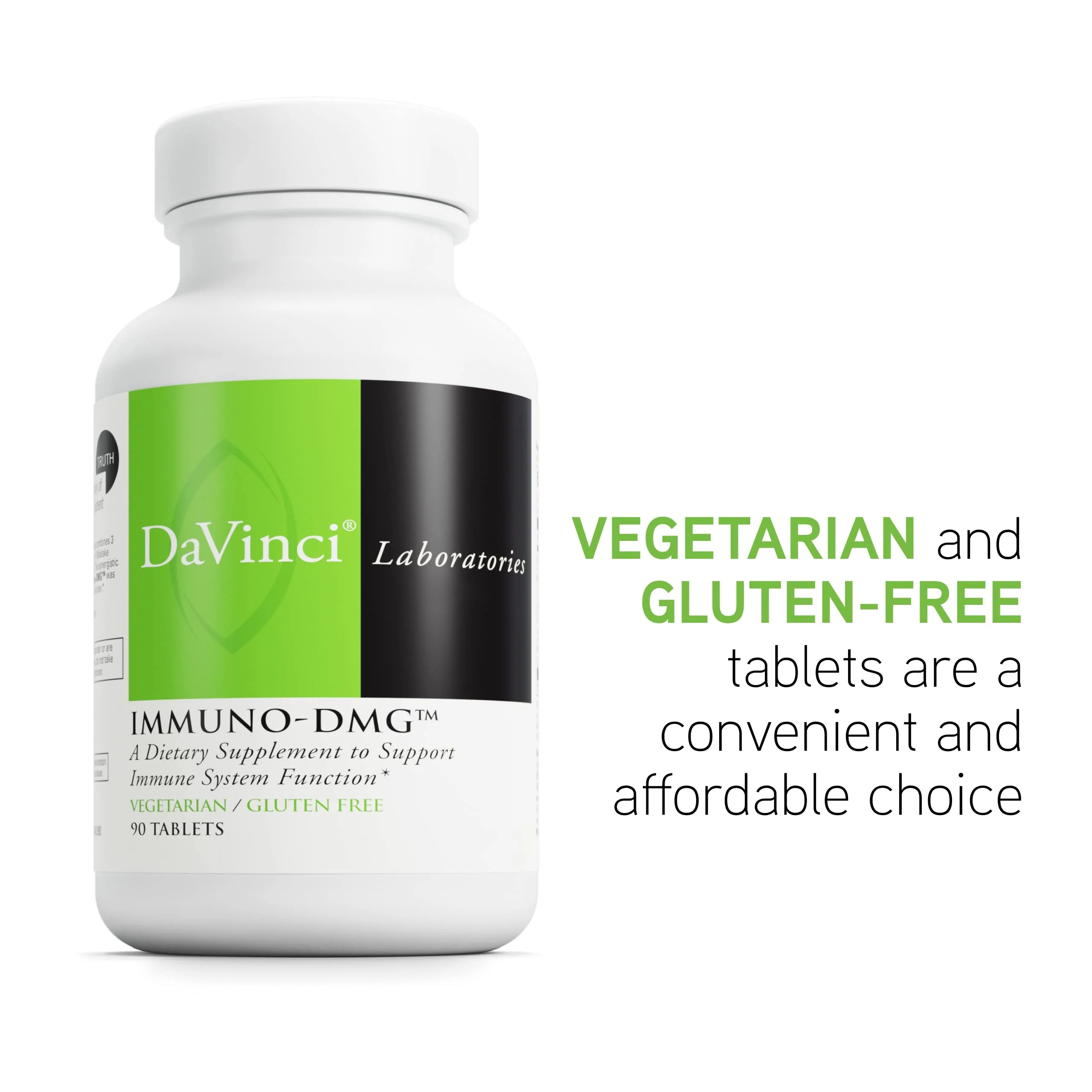 DAVINCI Labs Immuno-DMG – Immune Support Dietary Supplement, 90 Vegetarian Tablets (Gluten-Free) - Image 11