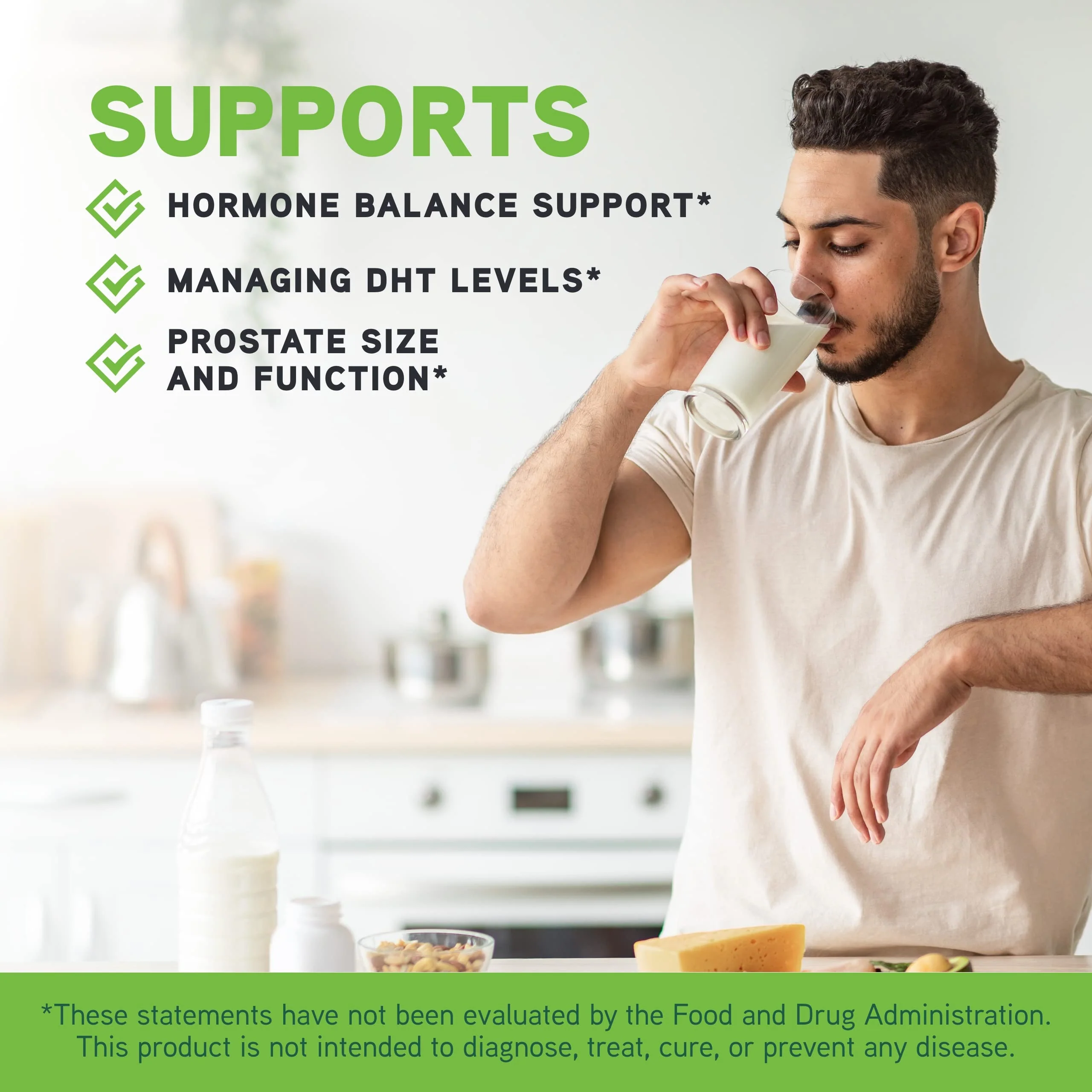 DAVINCI Labs Prostate Health - Supports Prostate & Urinary Health with Saw Palmetto, Zinc, Green Tea Extract - 60 Vegetarian Capsules - Image 10