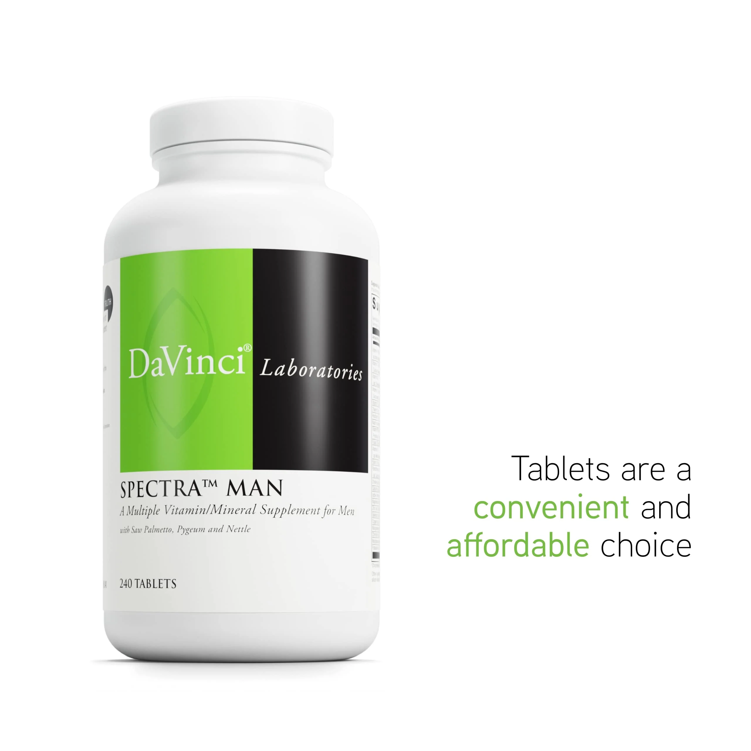 DAVINCI Labs Spectra Man - Immune Support & Men's Health Dietary Supplement, 240 Tablets - Image 5