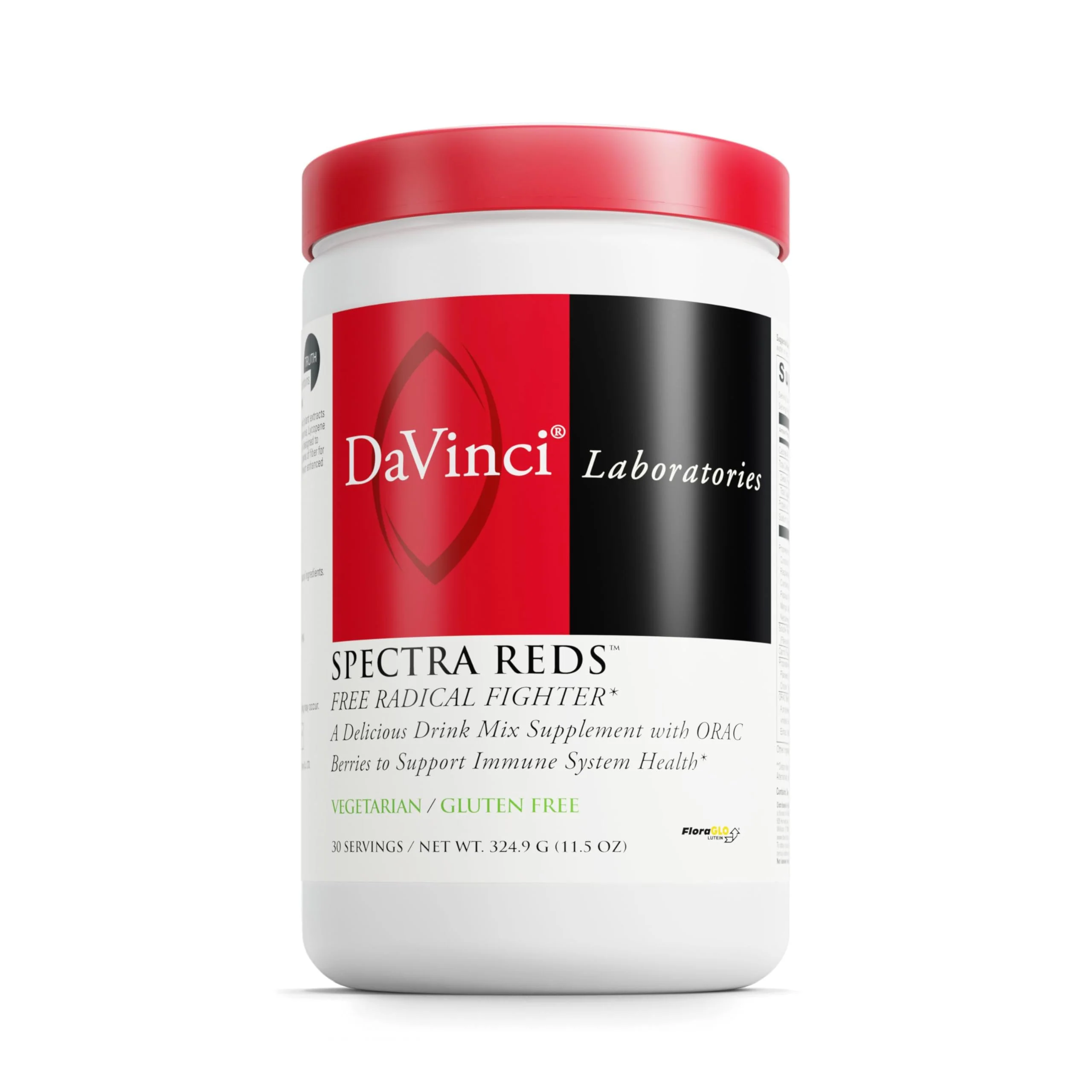 DAVINCI Labs Spectra Reds - Antioxidant Drink Mix for Immune & Liver Health | 30 Servings (324.9 g) - Image 7