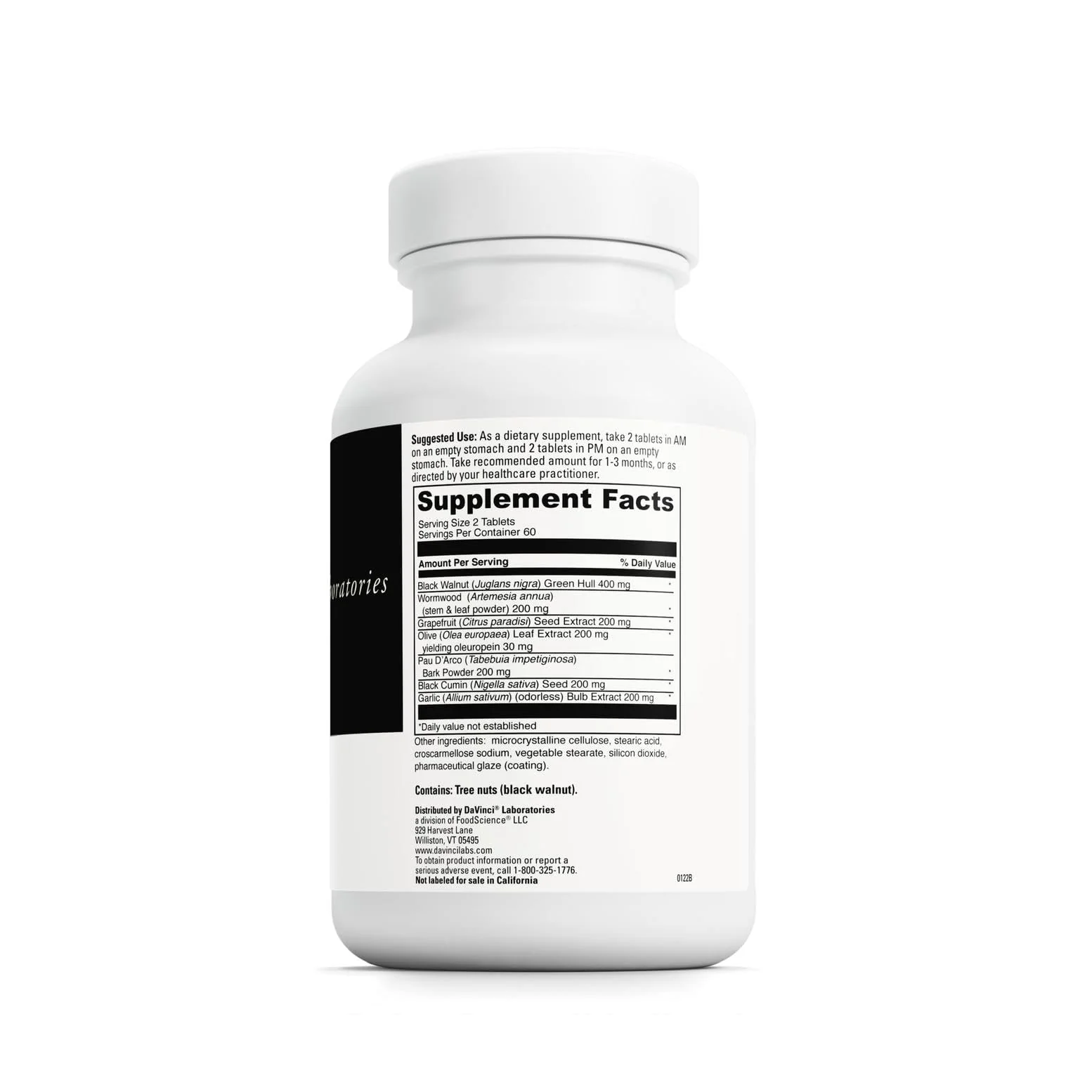 DAVINCI Labs Vira-Shield – Detox, Immune Support & Healthy GI Function – Gluten-Free, 120 Tablets - Image 2