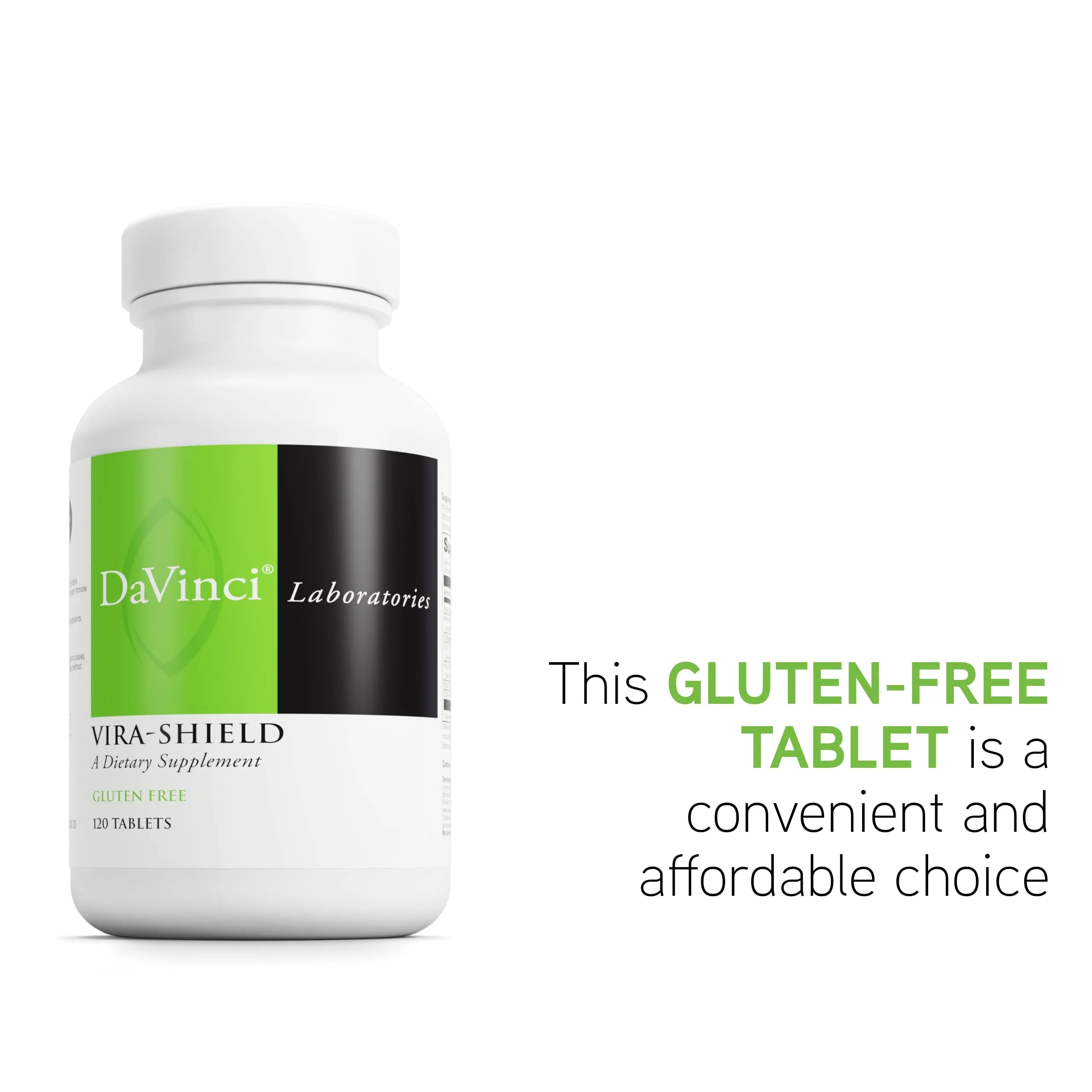DAVINCI Labs Vira-Shield – Detox, Immune Support & Healthy GI Function – Gluten-Free, 120 Tablets - Image 5