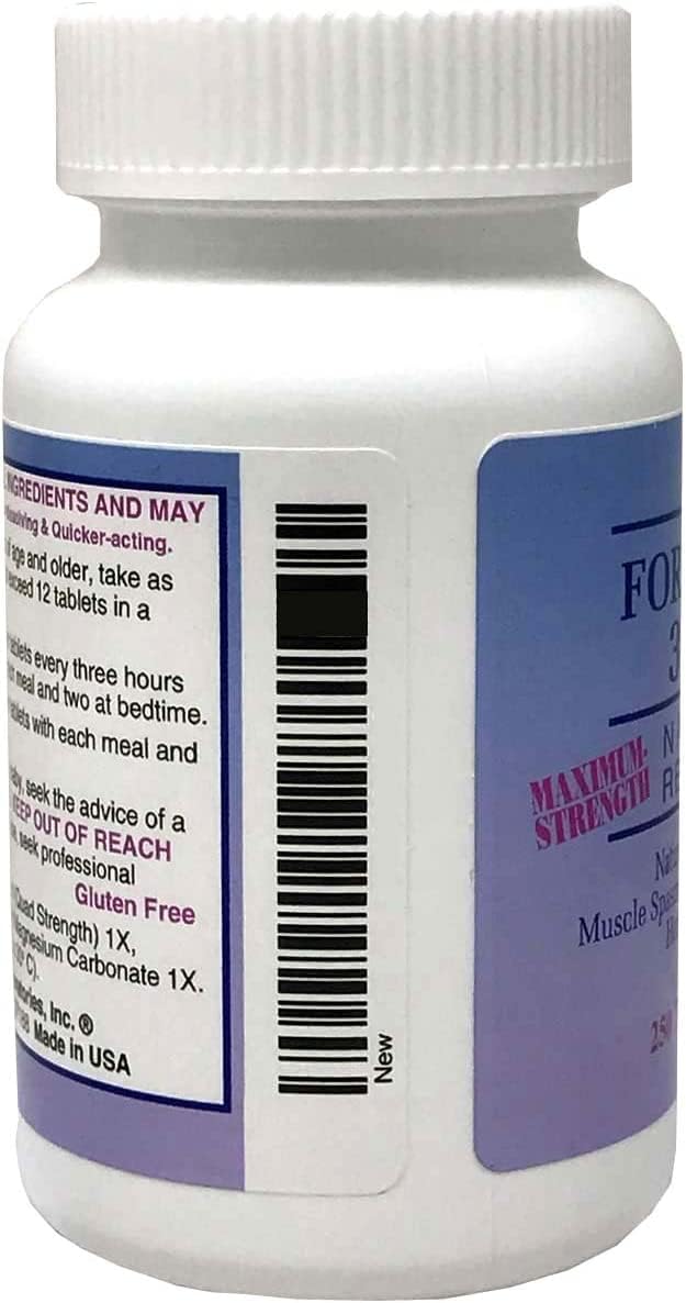 Dee Cee Labs Formula 303 Maximum Strength Tablets – 90 Count | All-Natural Relaxant with Magnesium, Valerian Root & Passion Flower - Image 3