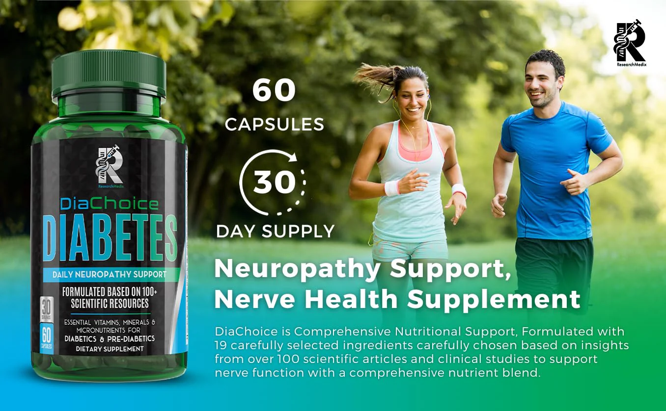 DiaChoice Neuropathy Support with 600 mg Alpha Lipoic Acid – Nerve Health - Image 8