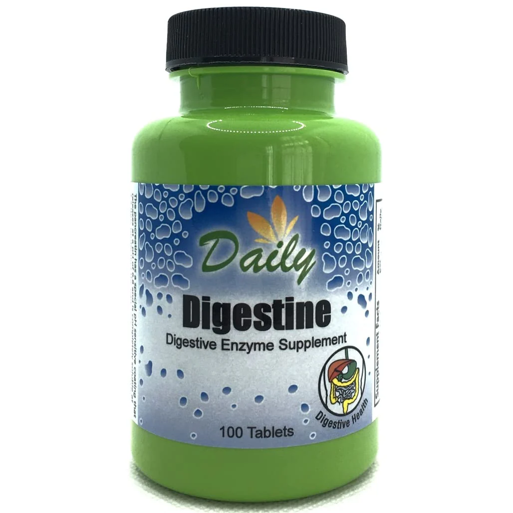 Digestine Daily Digestive Enzymes | Mycozyme, Pancreatin, Papain & More | Daily Manufacturing - Image 5