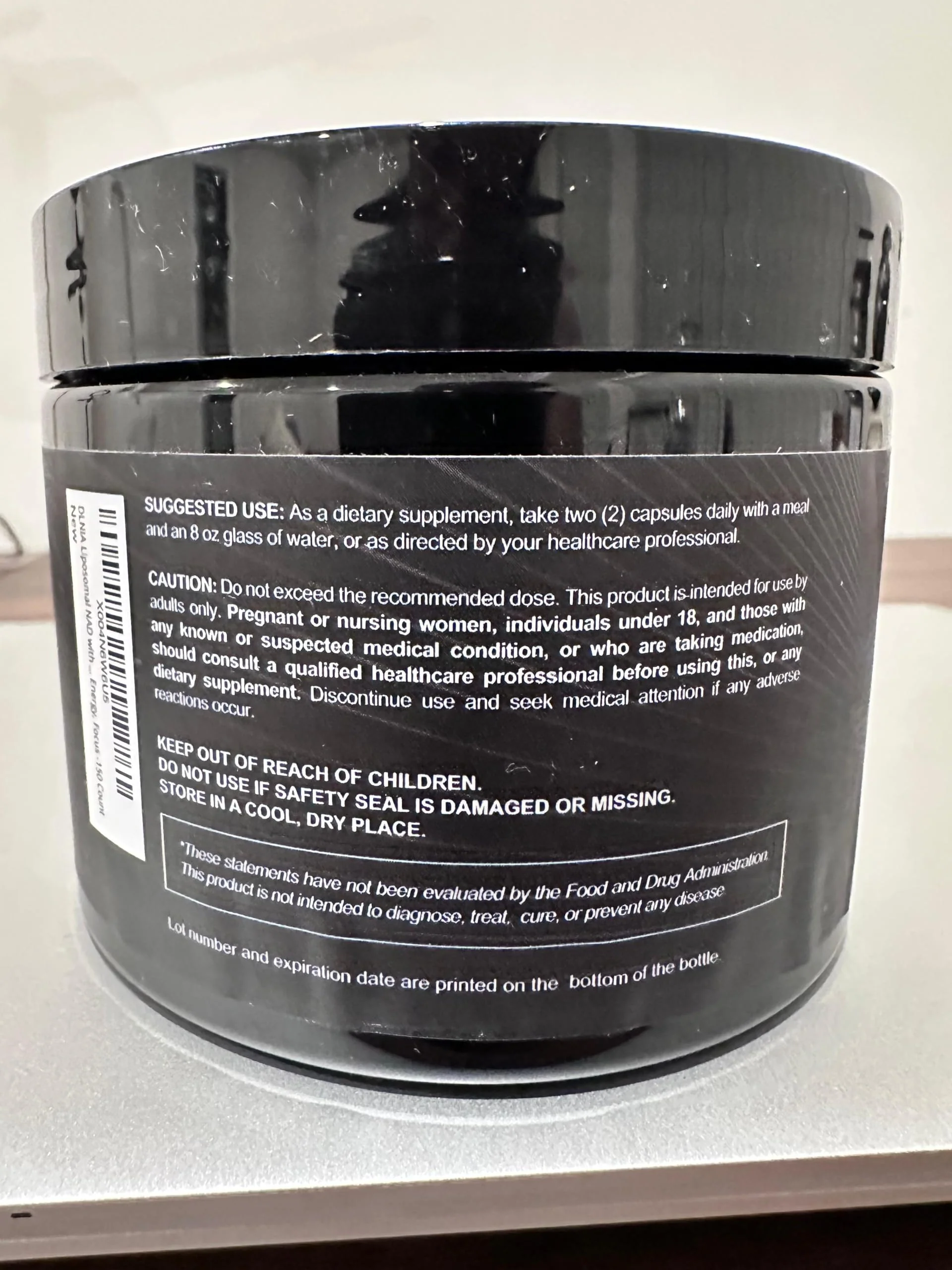 DLNIA Liposomal NAD+ Supplement| Nicotinamide Riboside (NR) 1258 mg with Resveratrol, Quercetin, Pterostilbene & CoQ10-12-Nutrient High-Absorption Cellular Energy & Healthy Aging - Image 2