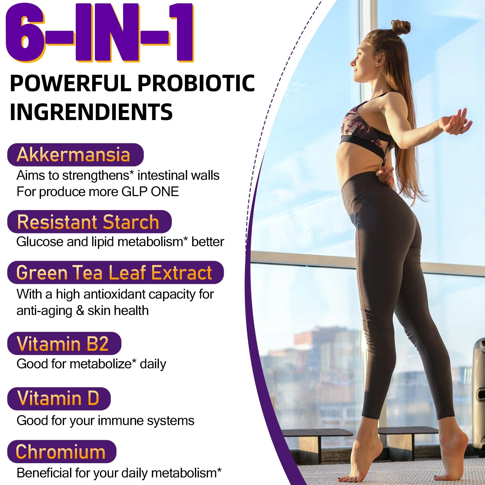Dmeisy Akkermansia Probiotic - 300 Billion AFU, 60 Count | Gut Health & Immune Support - Image 9