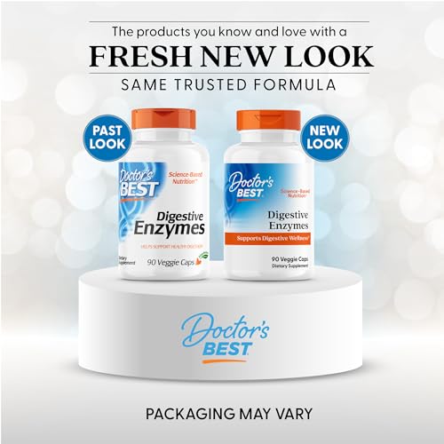 Doctors Best Digestive Enzymes | Supports Digestive Wellness | Non-GMO | Vegetarian 90 Veggie Caps - Image 2