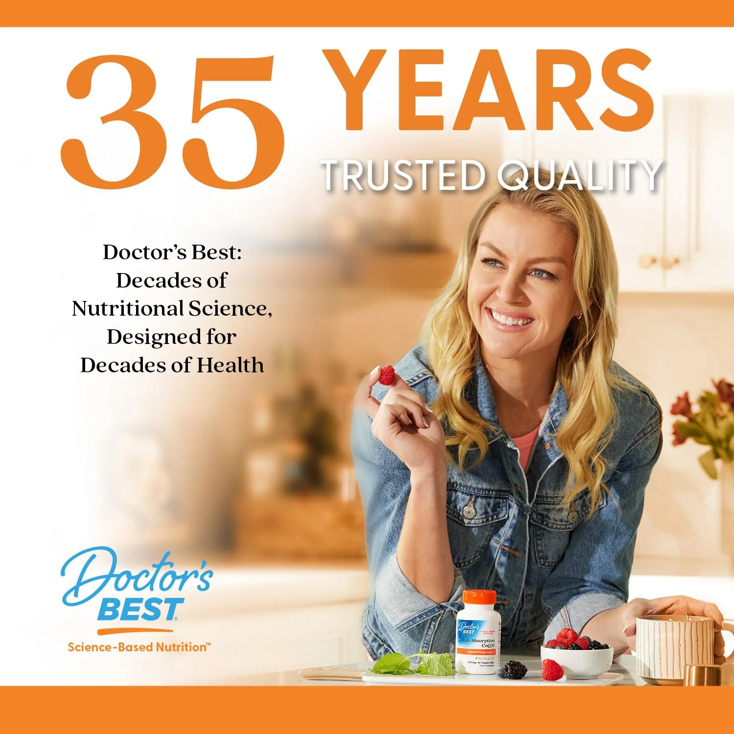 Doctor's Best High Absorption CoQ10 + PQQ – BioPerine, 60 Veggie Caps – Vegan & Non-GMO - Image 7