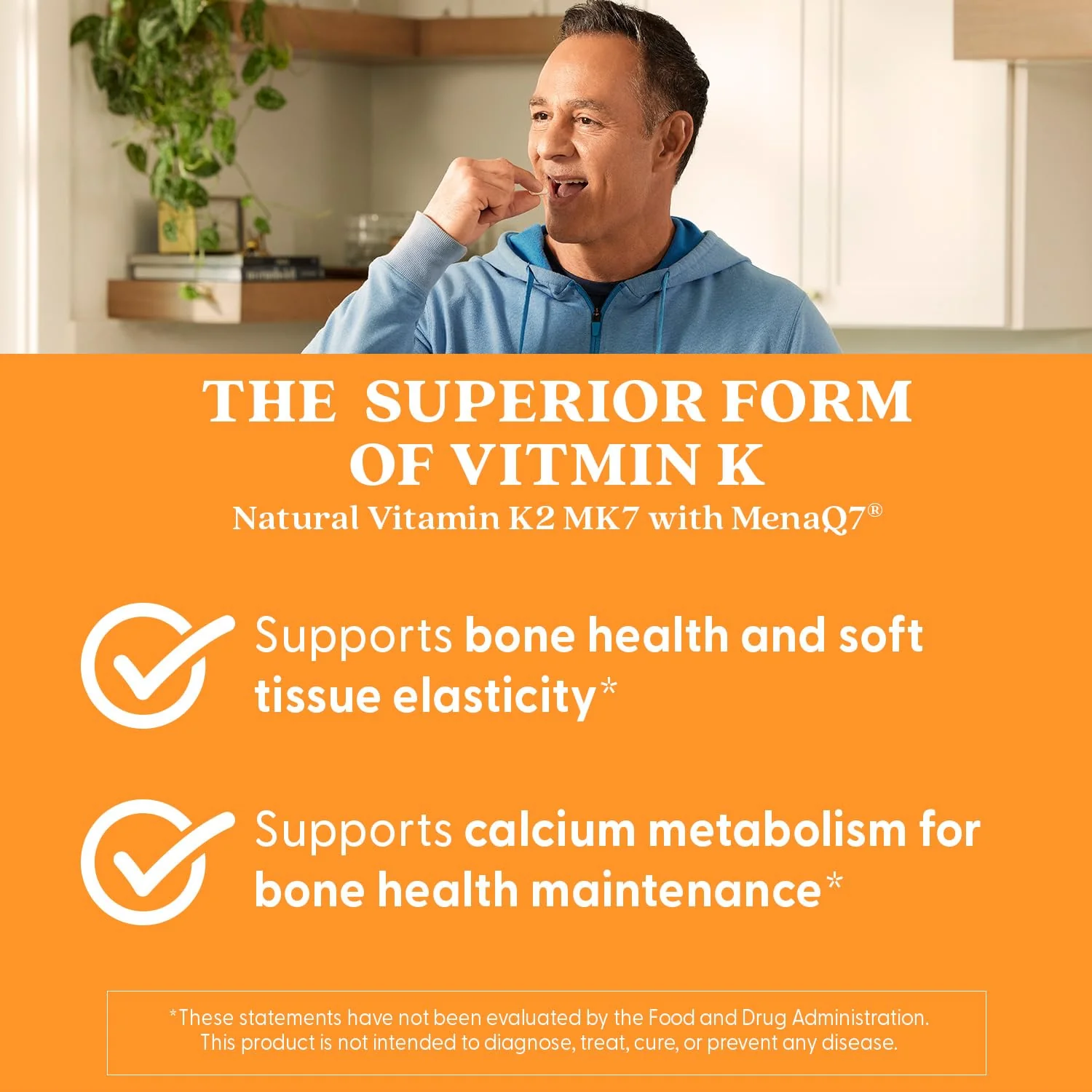 Doctor's Best Natural Vitamin K2 MK-7 Capsule (180 Ct) – Bone Health & Soft Tissue Elasticity - Image 5