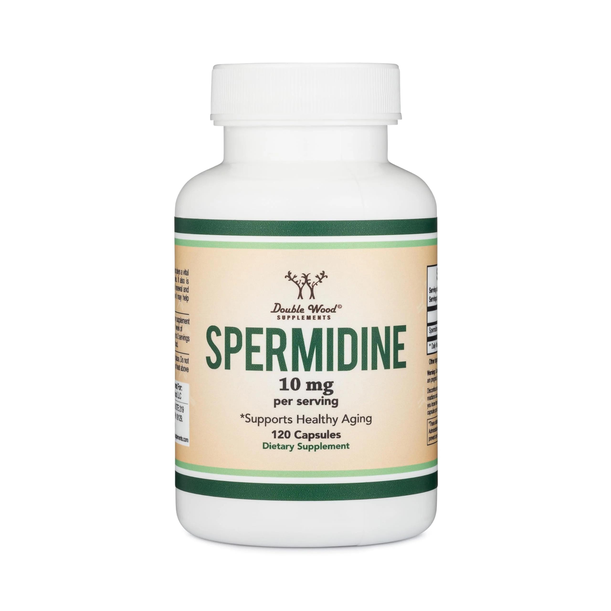 Double Wood Spermidine Supplement 10 mg (99% Spermidine 3HCl) – 120 Capsules – Third-Party Tested - Image 12