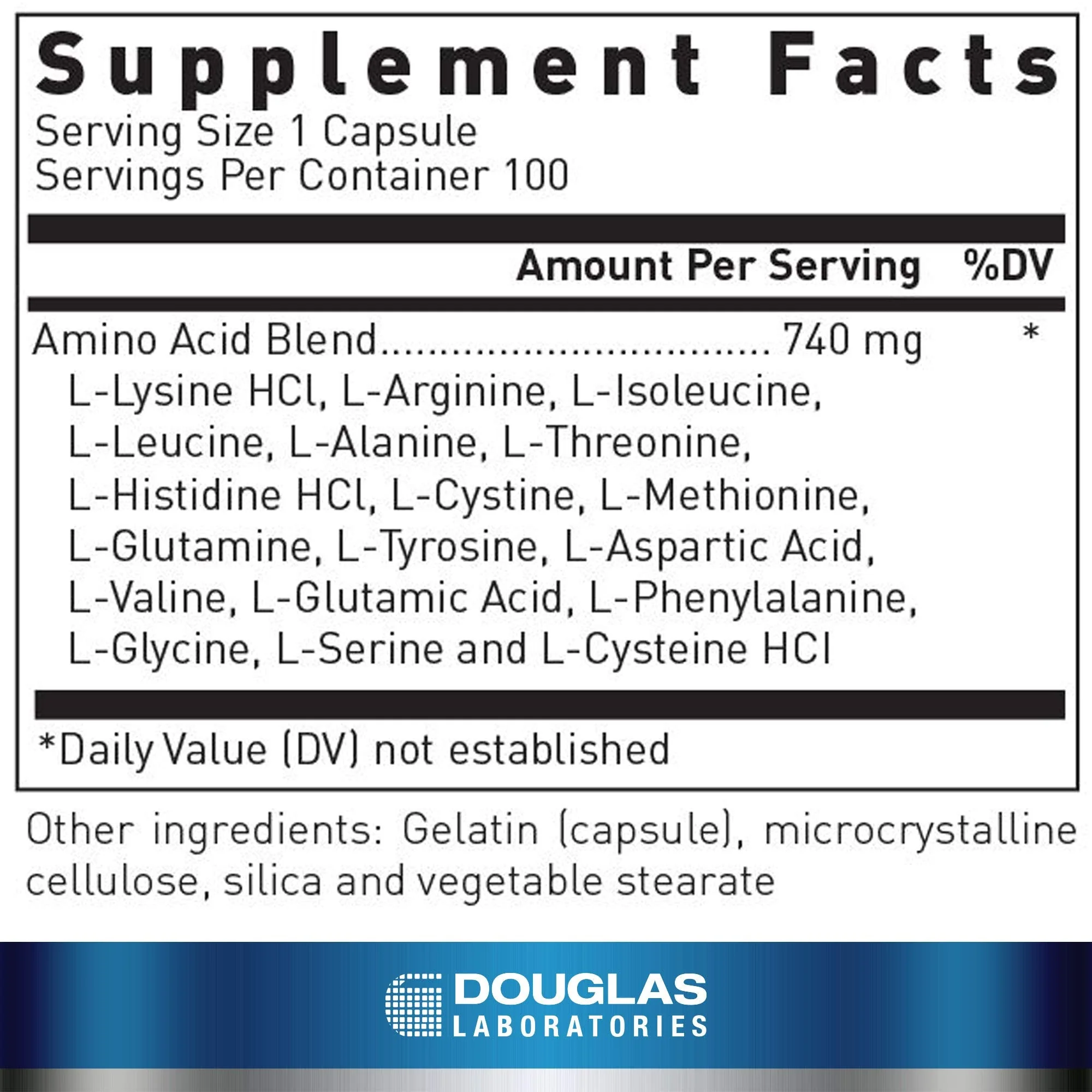 Douglas Laboratories Aminoblend – Nutritionally Balanced Amino Acids Supplement | 100 Capsules - Image 11