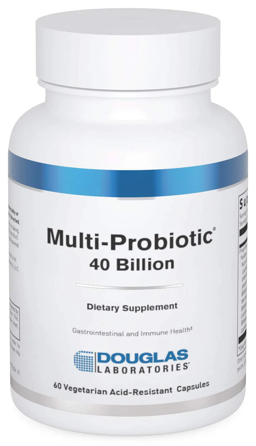Douglas Laboratories Multi-Probiotic 40 Billion – Synbiotic Probiotics & Prebiotics for Gut Health | 60 Vegetarian Acid-Resistant Capsules - Image 10