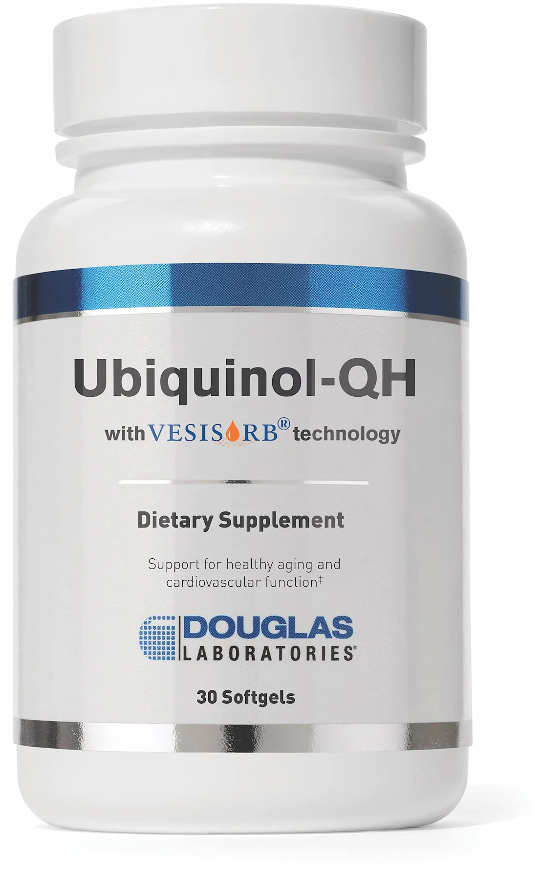 Douglas Laboratories Ubiquinol-QH | CoEnzyme Q10 to Support Healthy Aging and Cardiovascular Function | 30 Softgels