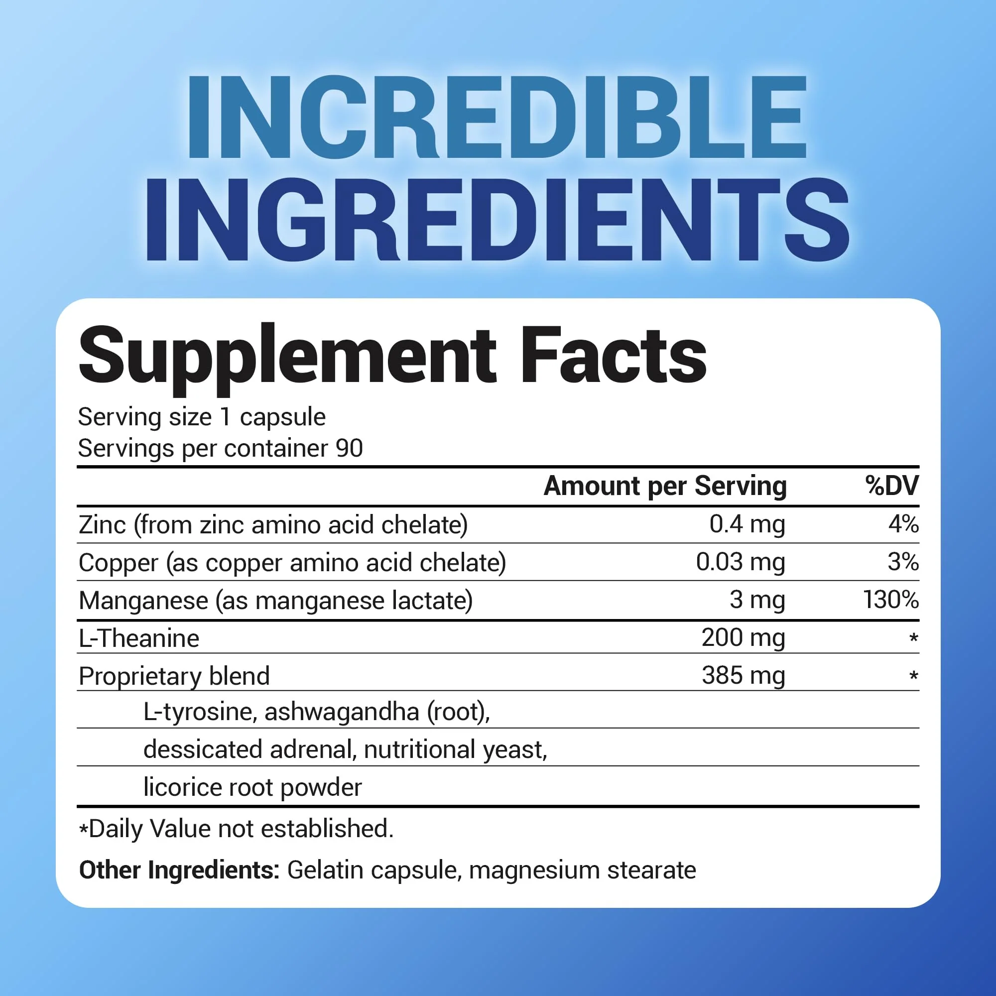 Dr. Berg L-Theanine 200mg - Adrenal Support, Stress Relief & Mental Clarity - 90 Gelatin Capsules - Image 7