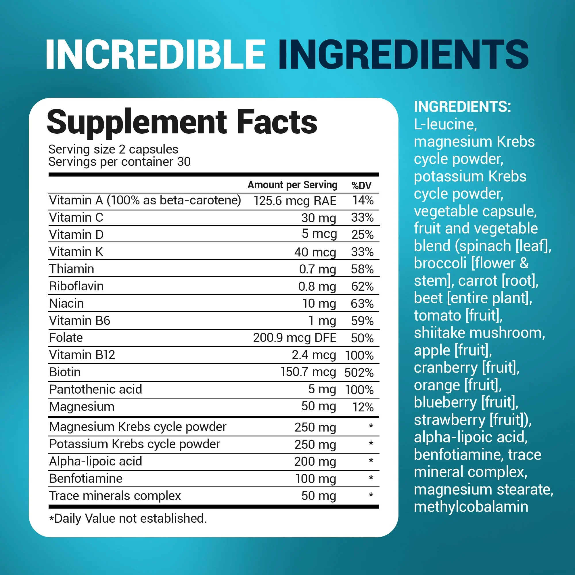 Dr. Berg Whole Food Multivitamin with Minerals – Daily Multivitamin for Men & Women | 60 Capsules - Image 7