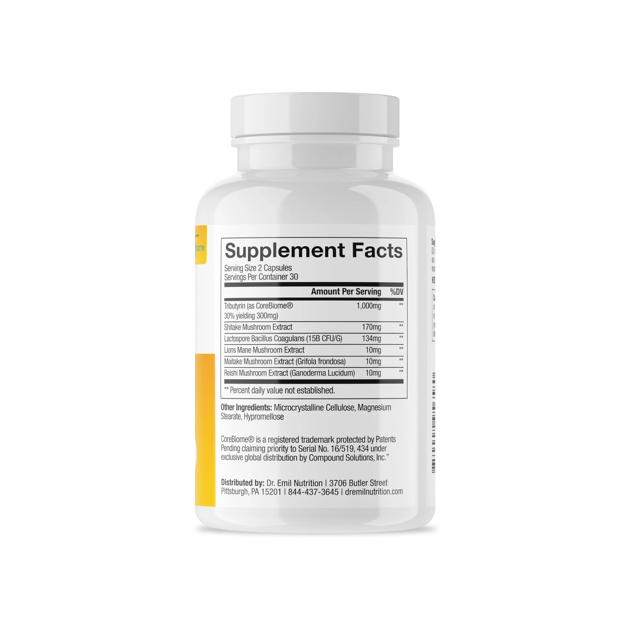 DR. EMIL NUTRITION Total Gut Health Complex – Prebiotic, Probiotic & Postbiotic Digestive Health Supplement | 120 Capsules - Image 4