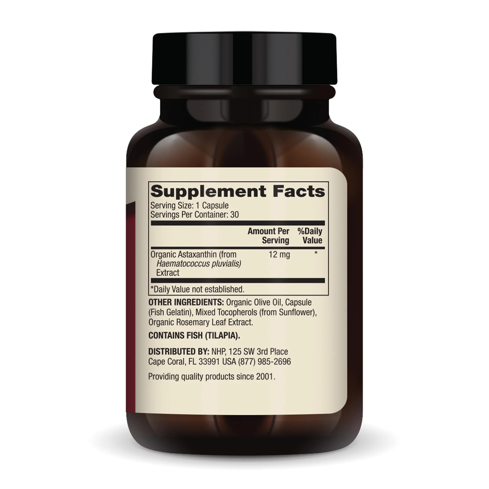 Dr. Mercola Astaxanthin 12 mg – 30 Servings, Non-GMO Dietary Supplement for Immune, Vision & Skin Support - Image 9