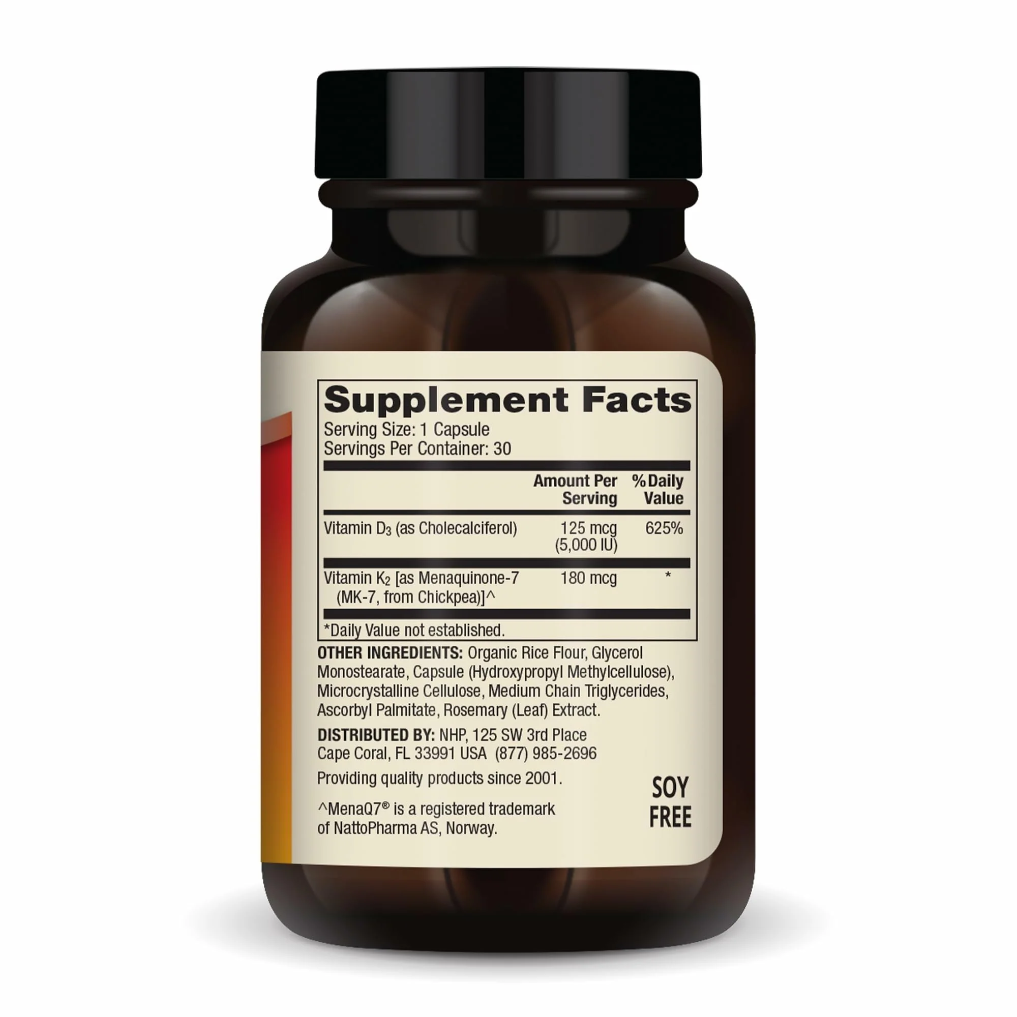 Dr. Mercola D3 & K2 – Immune & Bone Health (GMO-Free) - Image 2