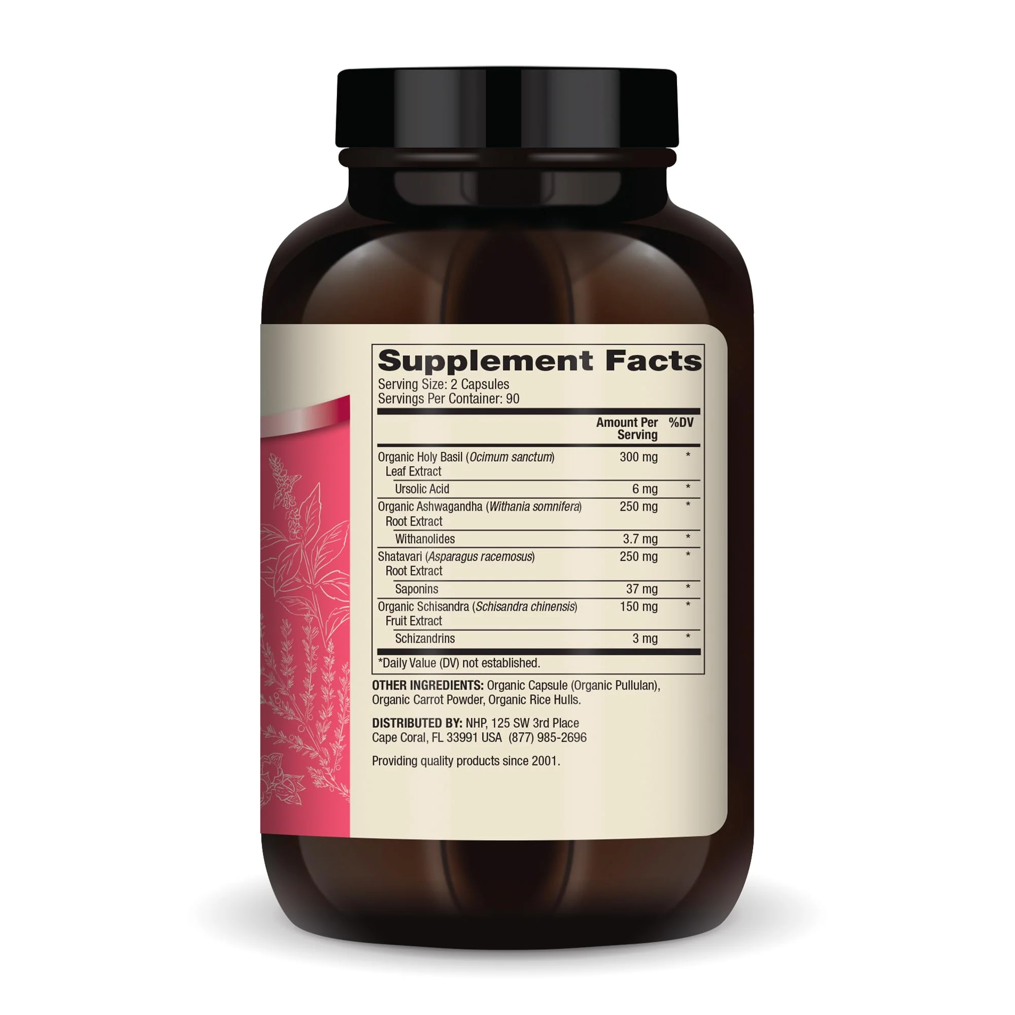 Dr. Mercola Herbal Adrenal Support - 90 Servings (180 Capsules) | Mood & Stress Management, Non-GMO - Image 9