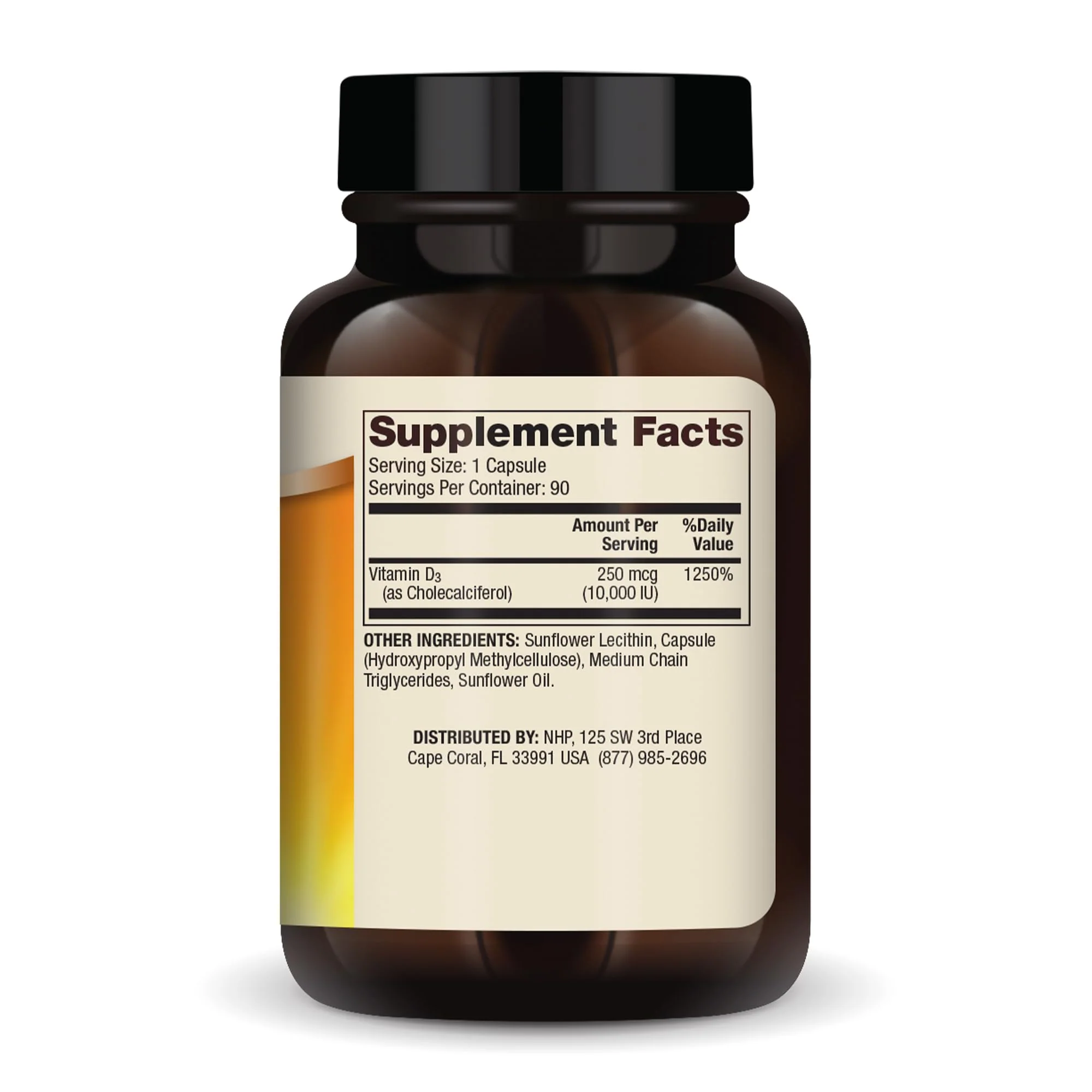 Dr. Mercola Liposomal Vitamin D3 10,000 IU – Immune, Heart & Bone Support – 90 Capsules - Image 2