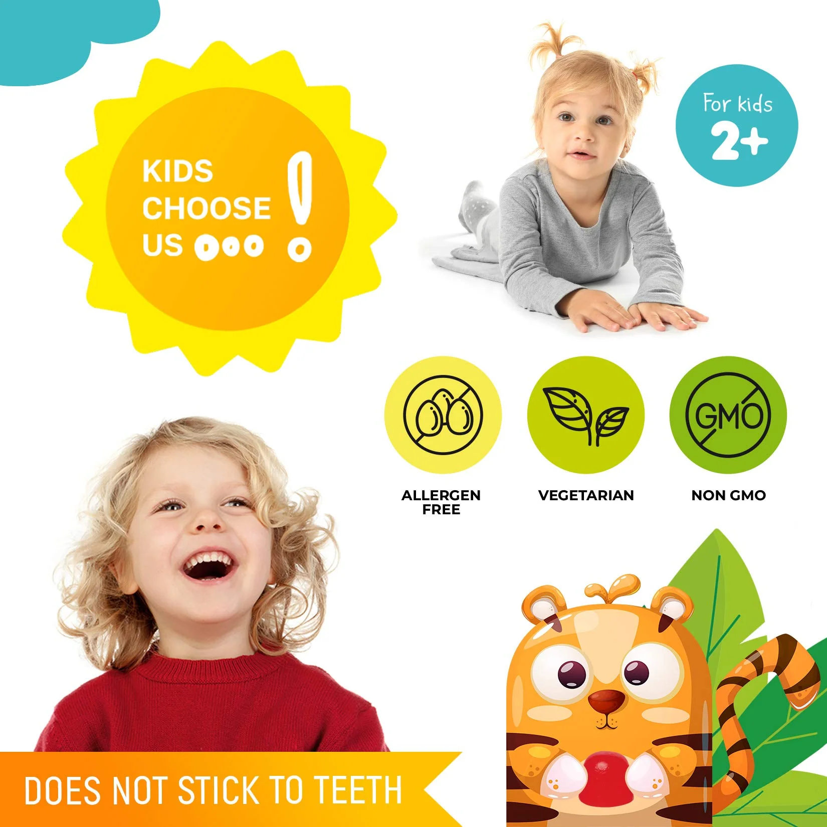 DR. MORITZ Vitamin D Gummies – 2000 IU, 180 Count, Vegetarian & Gelatin-Free | Immune Support for Kids & Adults - Image 3