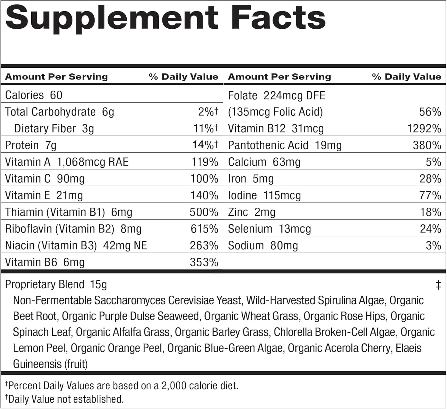 Dr. Schulze's SuperFood Plus | Everyday Plant-Based Nutrition for Wellness | 390 Tablets - Image 14