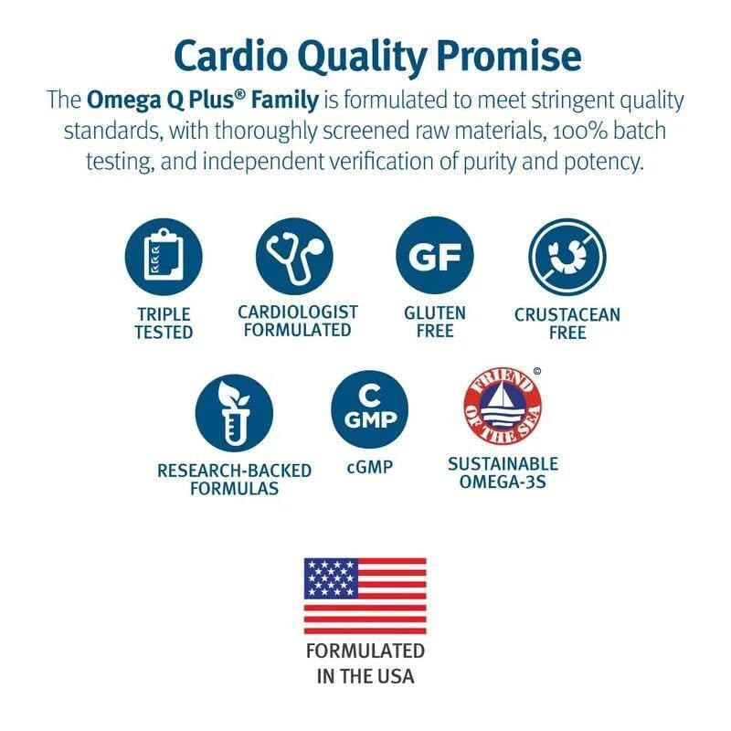 Dr. Sinatra Omega Q Plus Ultra — Advanced Heart Health, Brain Support & Healthy Aging - Image 4