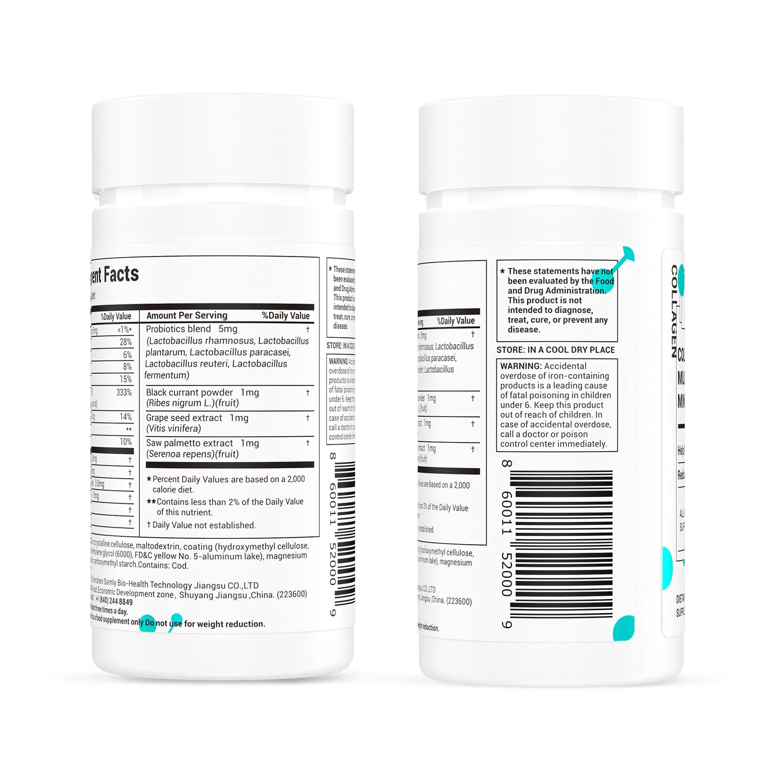DrBioCare Collagen Peptides for Women – Beauty Vitamin & Probiotic Supplement (120 Tablets) - Image 5