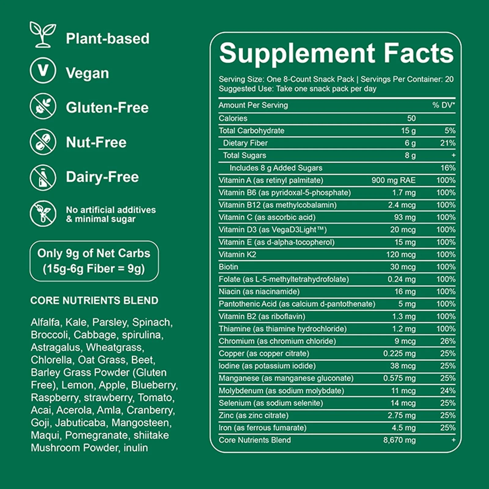 DYDUON Greens Gummies – Daily Greens with Organic Chlorella & Spirulina - Image 10