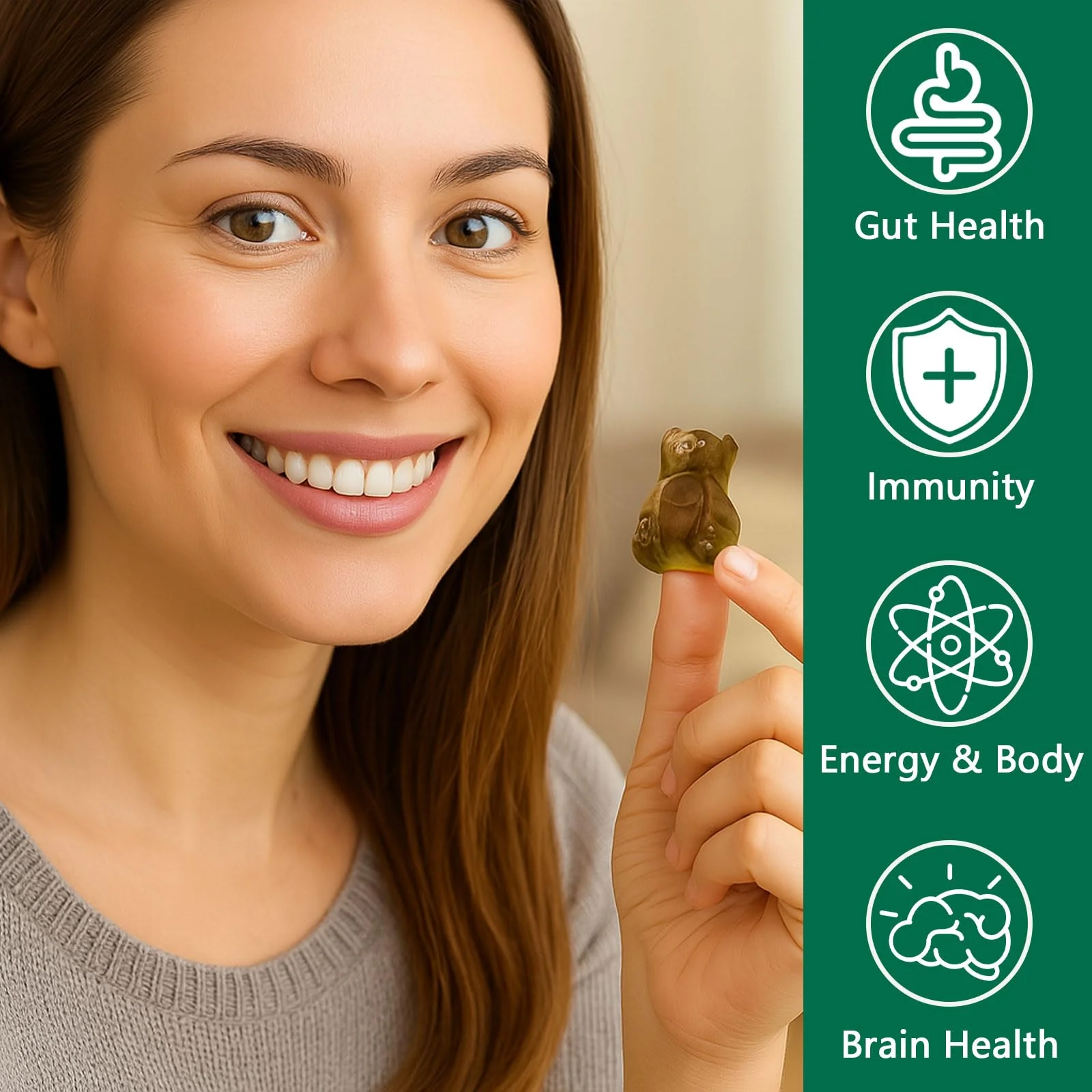 DYDUON Greens Gummies – Daily Greens with Organic Chlorella & Spirulina - Image 11