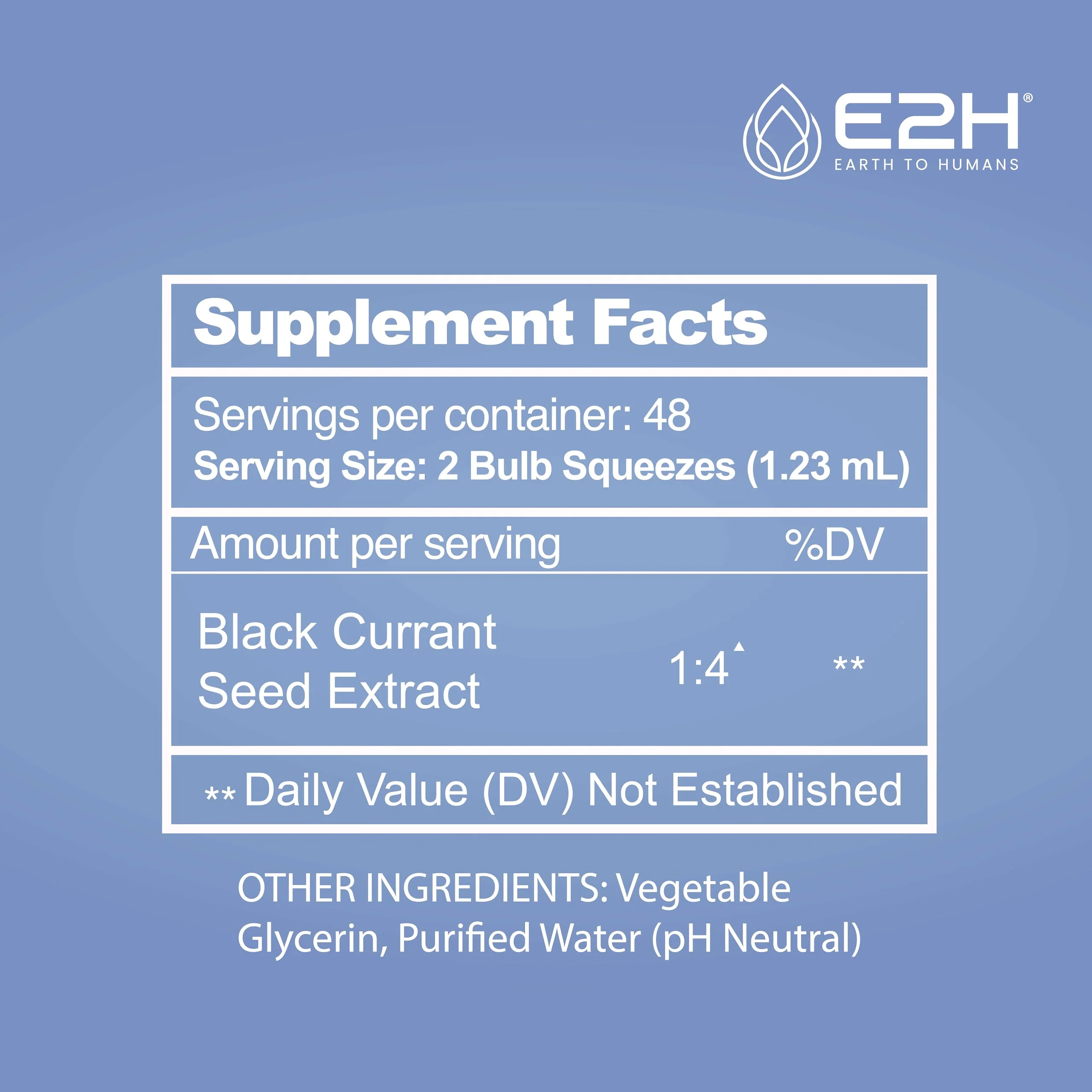 E2H Natural Black Currant Extract – Cold Pressed Seed, Immune Support, Fast-Absorbing Liquid (2 Bottles) - Image 5