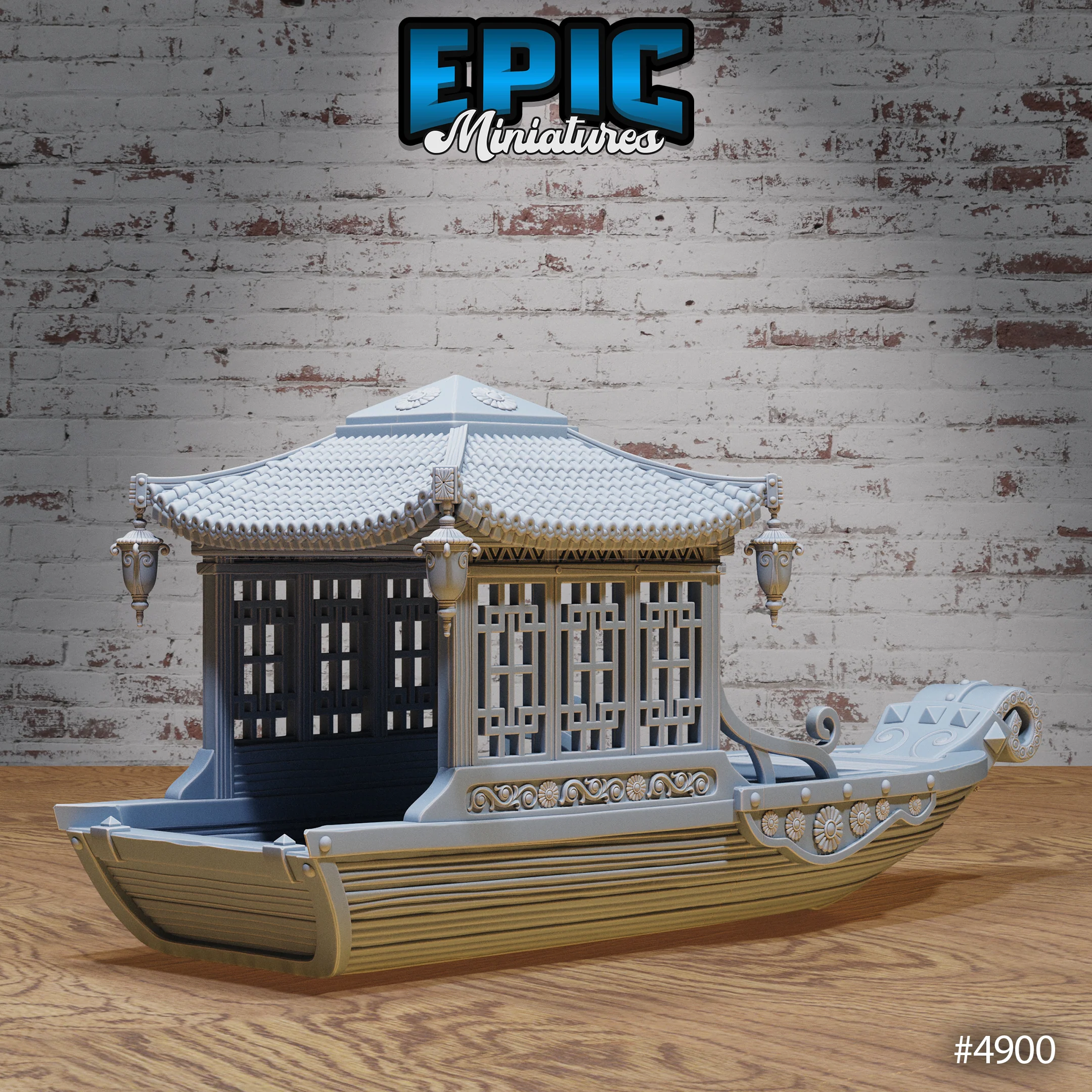 Eastern Boats | Legends of the East | Epic Miniatures | D&D Tabletop Miniature - Image 3