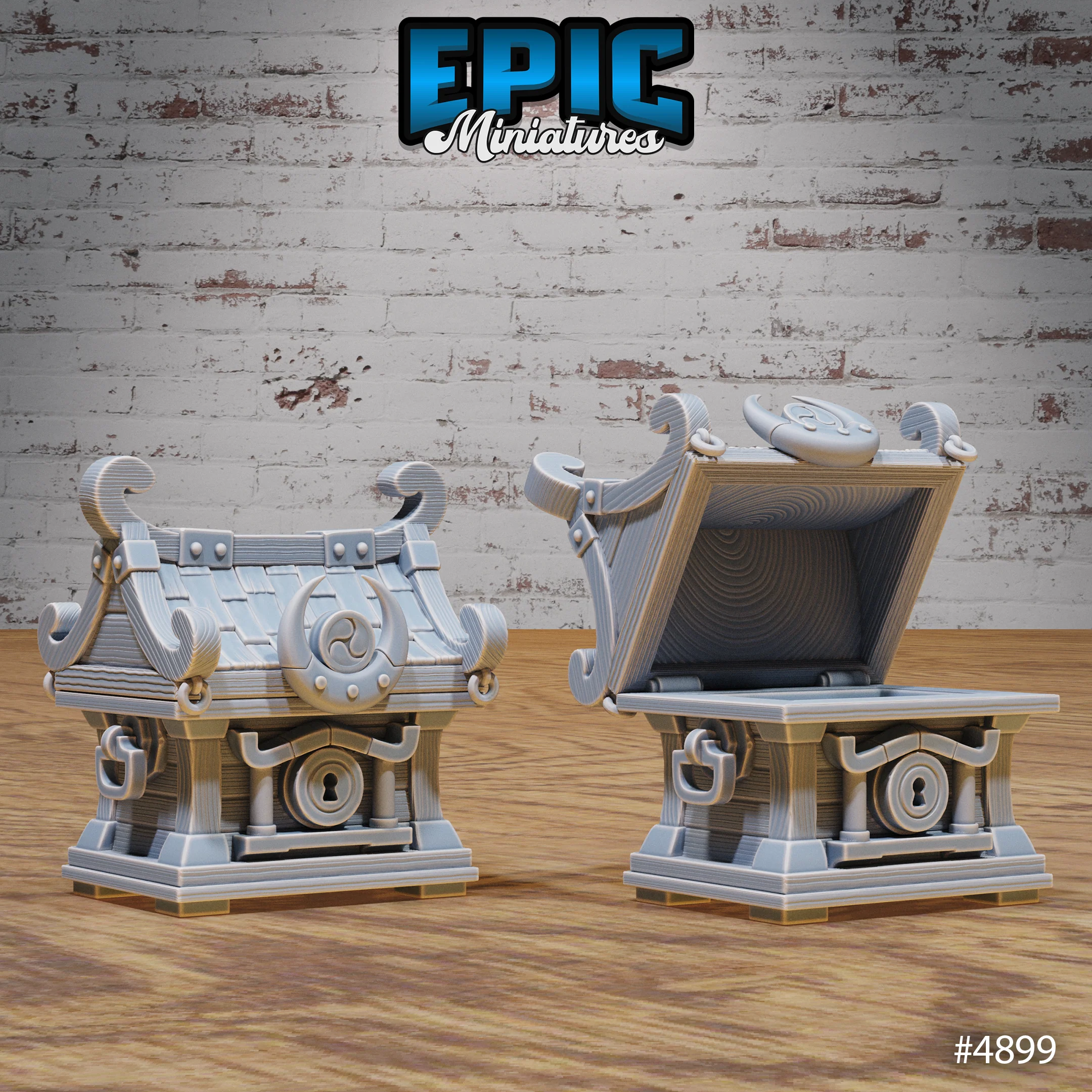 Eastern Temple Terrain Scatter Full Set of 35 Models | Legends of the East | Epic Miniatures | D&D Tabletop Miniature - Image 5