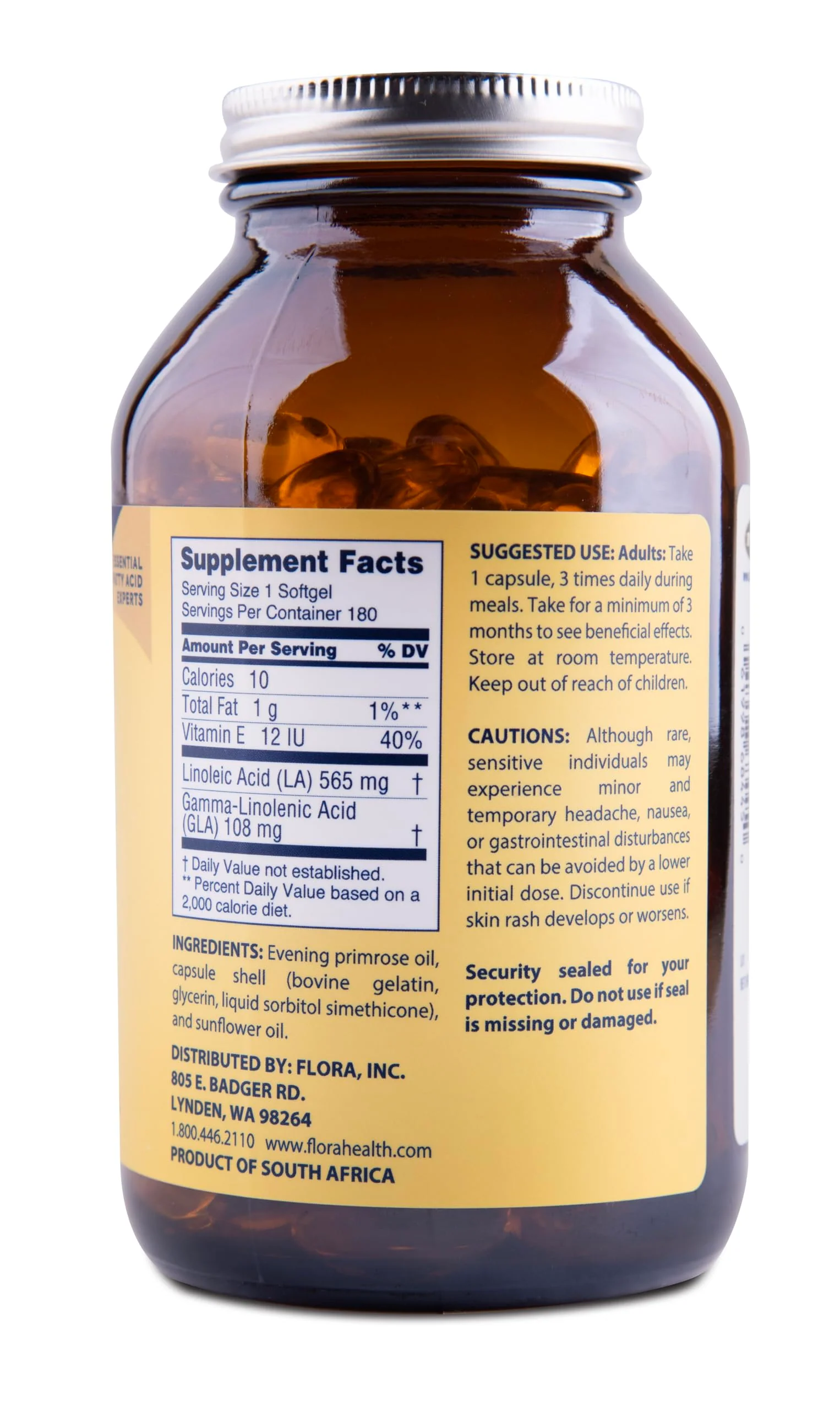 Efamol Pure Evening Primrose Oil 180 Softgels – Skin Hydration, Elasticity & Firmness - Image 6